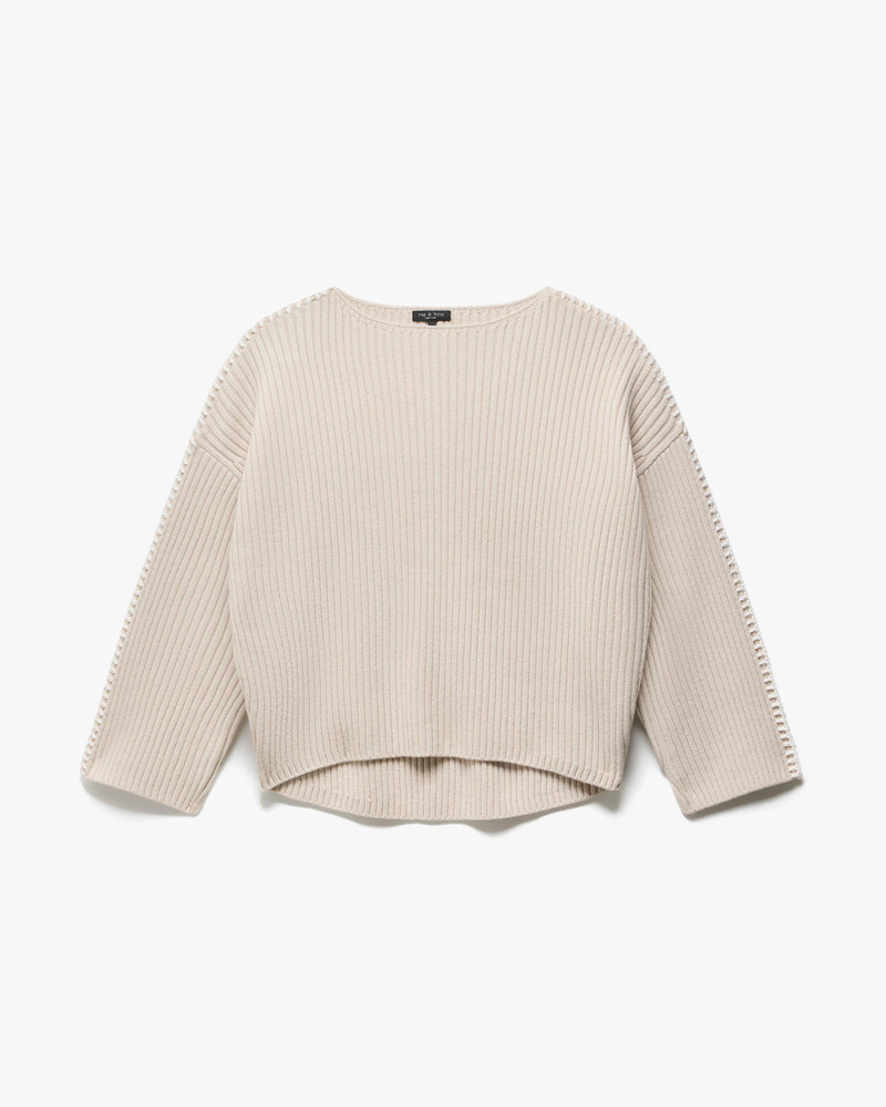 Ingrid Boatneck Wool Sweater 1