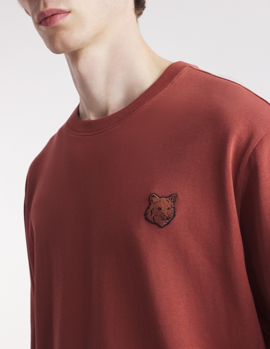 BOLD FOX HEAD PATCH OVERSIZE TEE SHIRT - 4