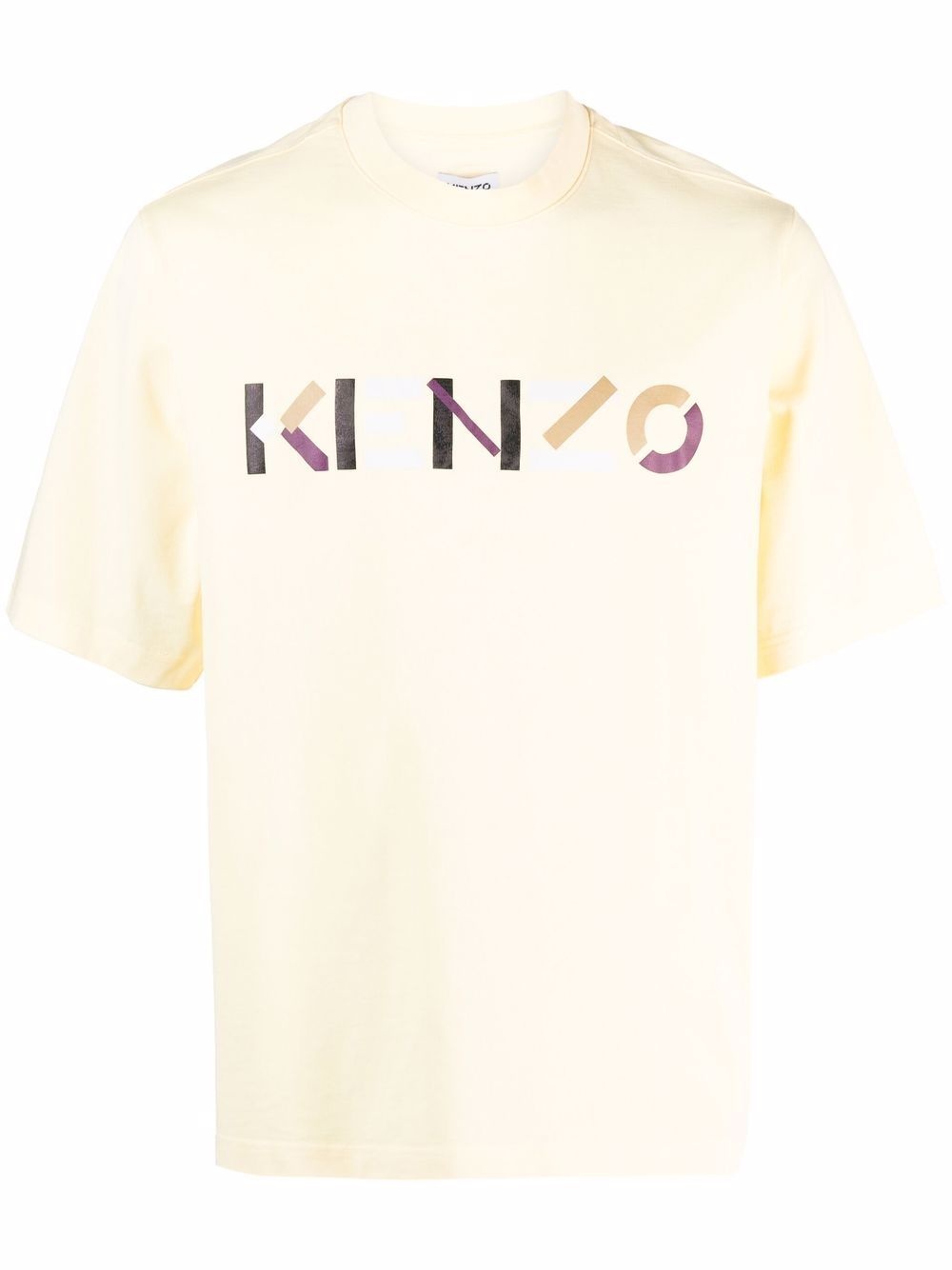 logo-print cotton T-shirt - 1