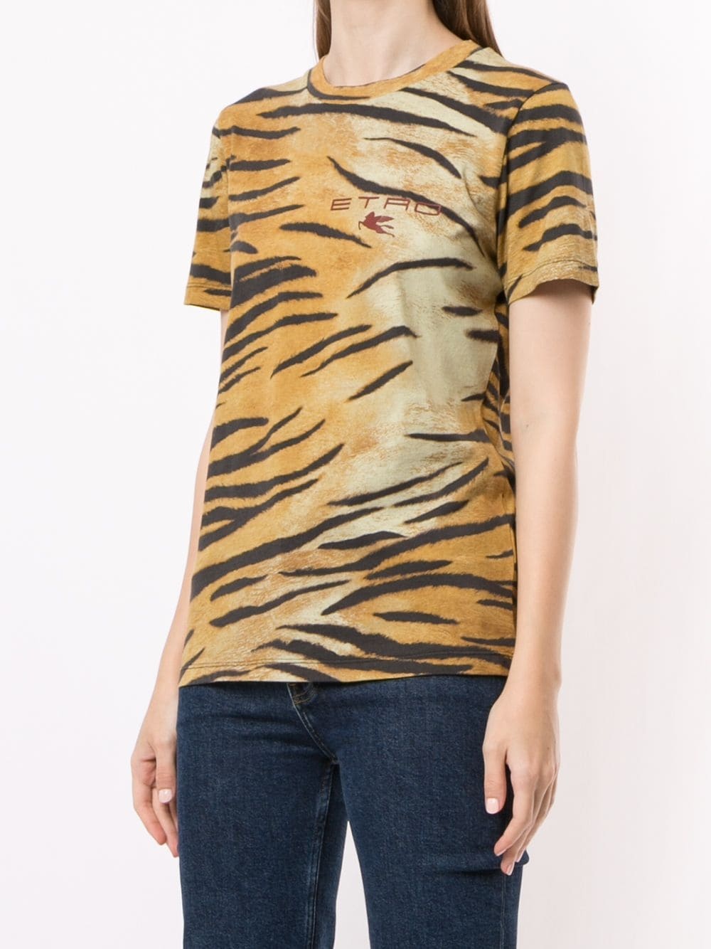 animal print T-shirt - 3