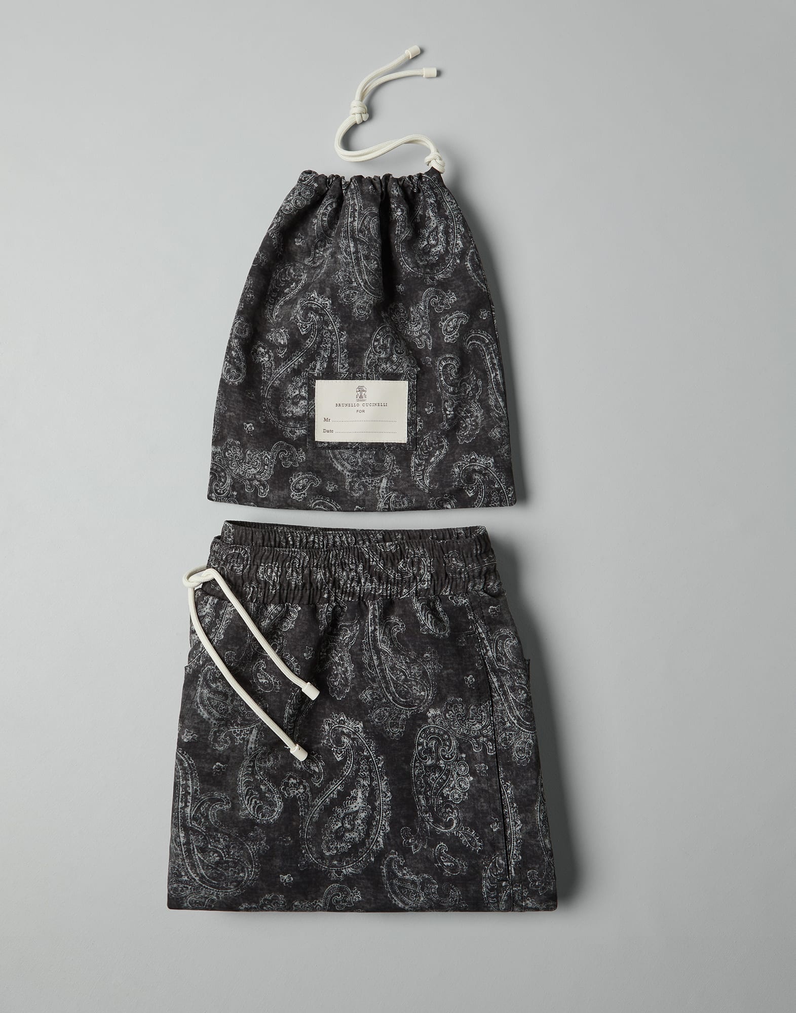 Paisley swim shorts - 4