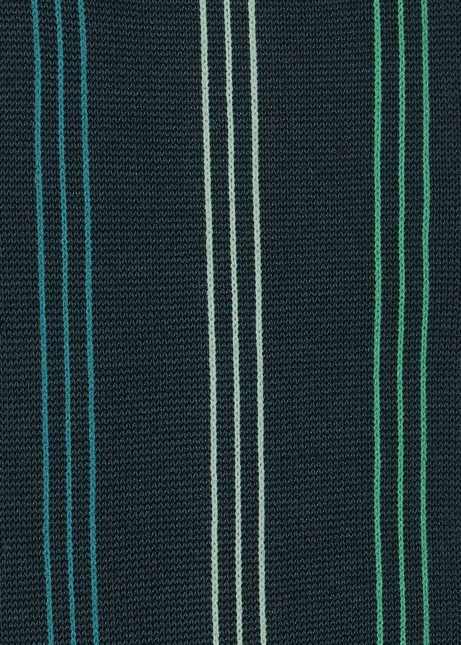 Green Contrasting Stripe Socks - 3
