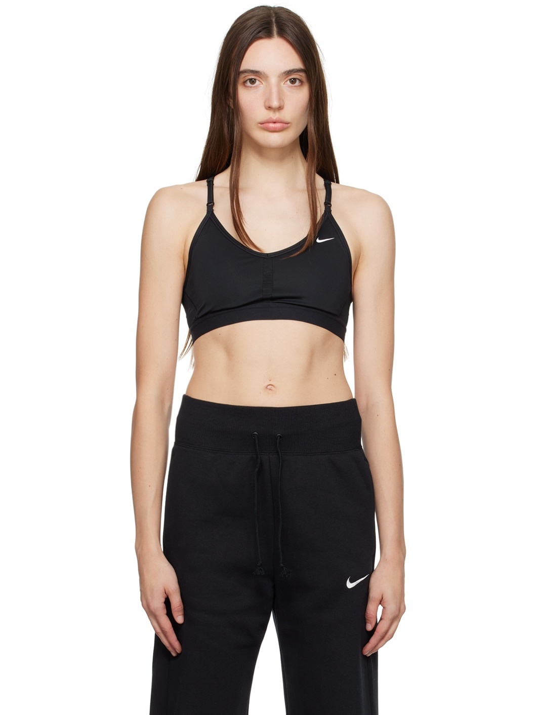 Black Indy Sports Bra - 1