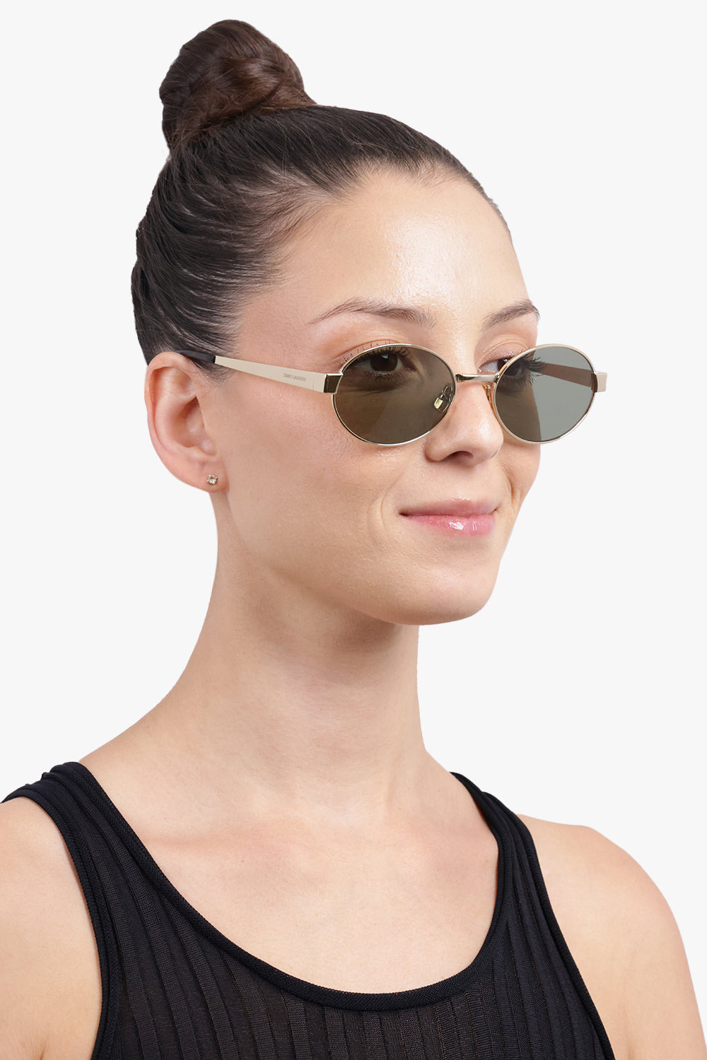 SL 692 ROUND EYE SUNGLASSES | GREEN/GOLD - 5