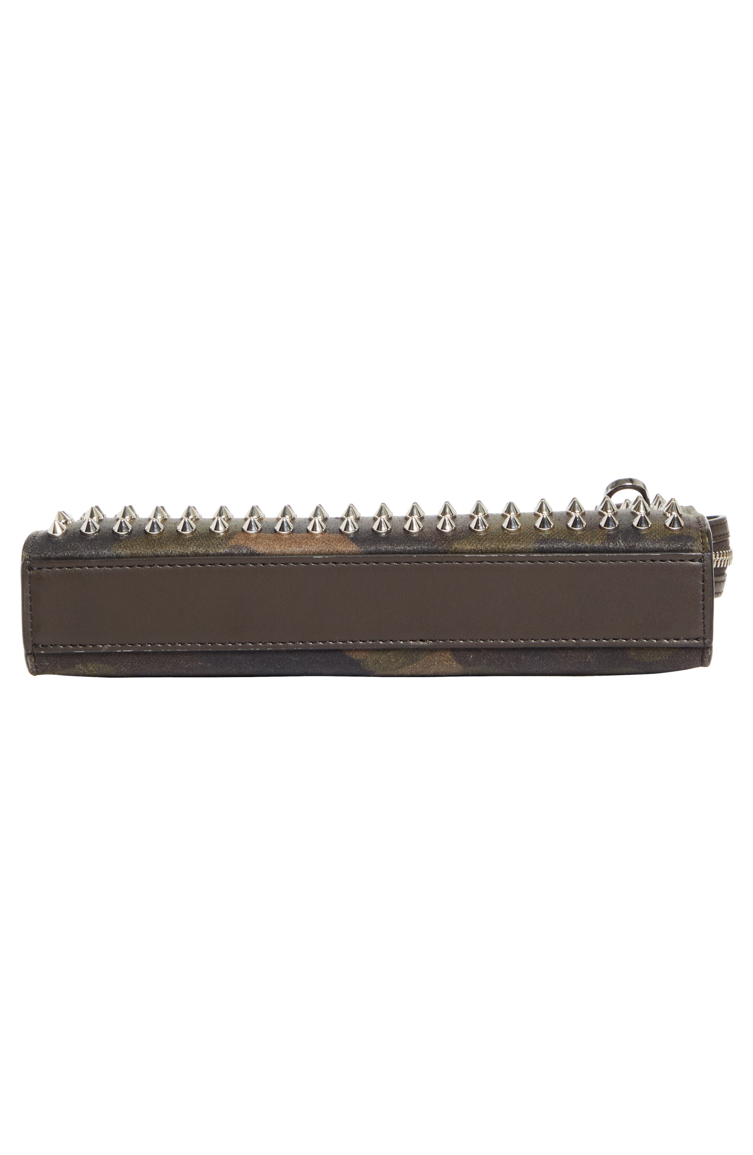 Christian Louboutin Funky Camo Crossbody Bag in Cafe/Green/Gun Metal at Nordstrom - 6