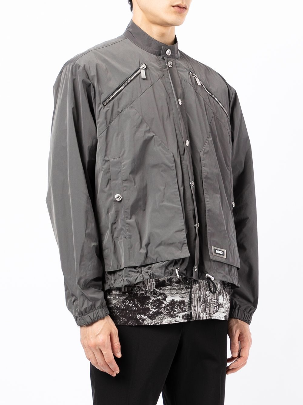 shell bomber jacket - 3