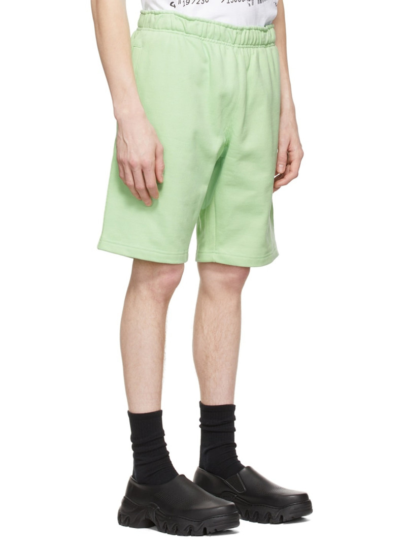 Green Organic Cotton Shorts 2