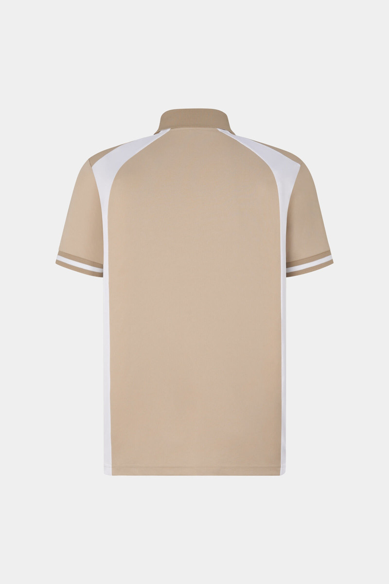 BOGNER Bernhard Polo shirt in Beige/White outlook