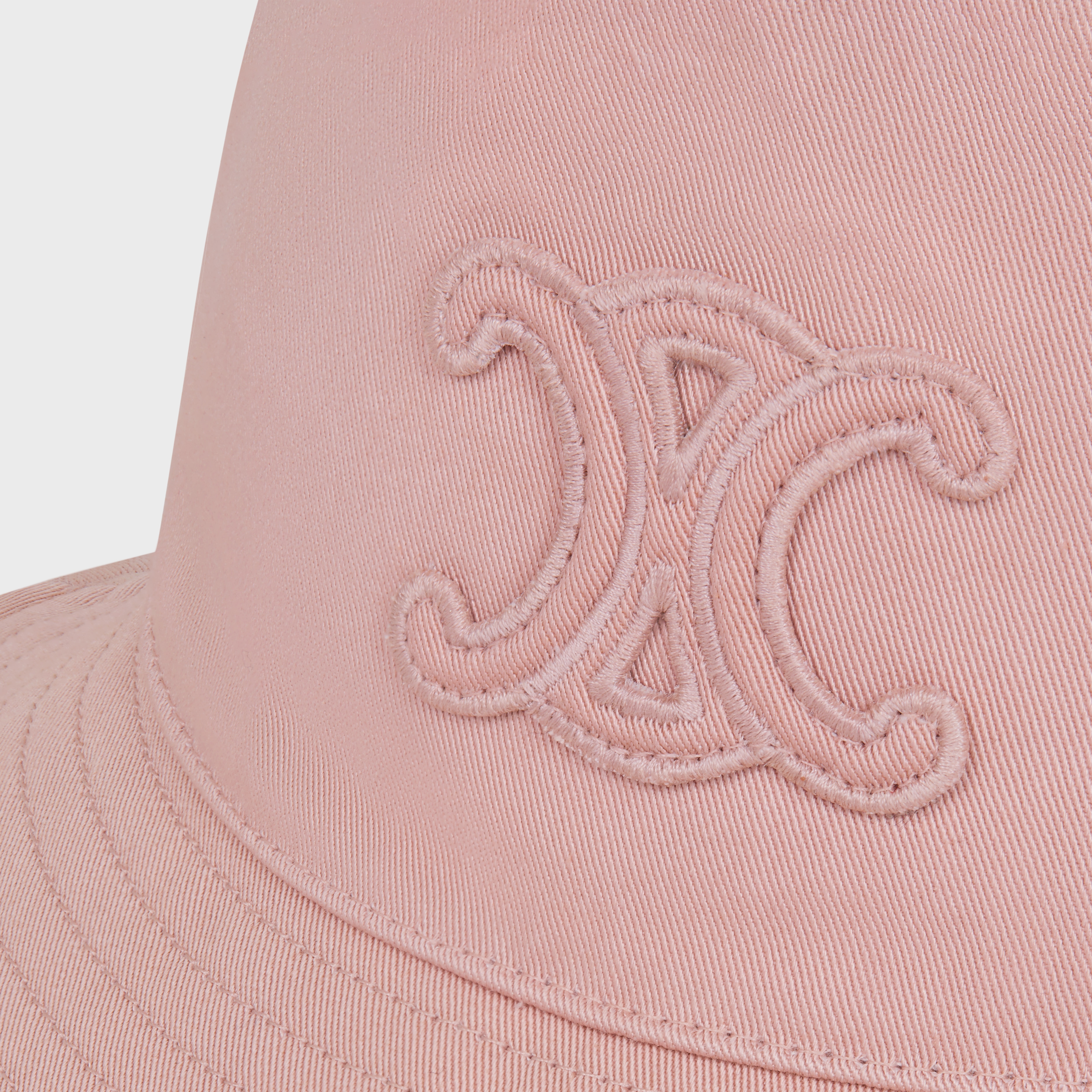 triomphe bucket hat in cotton gabardine - 3