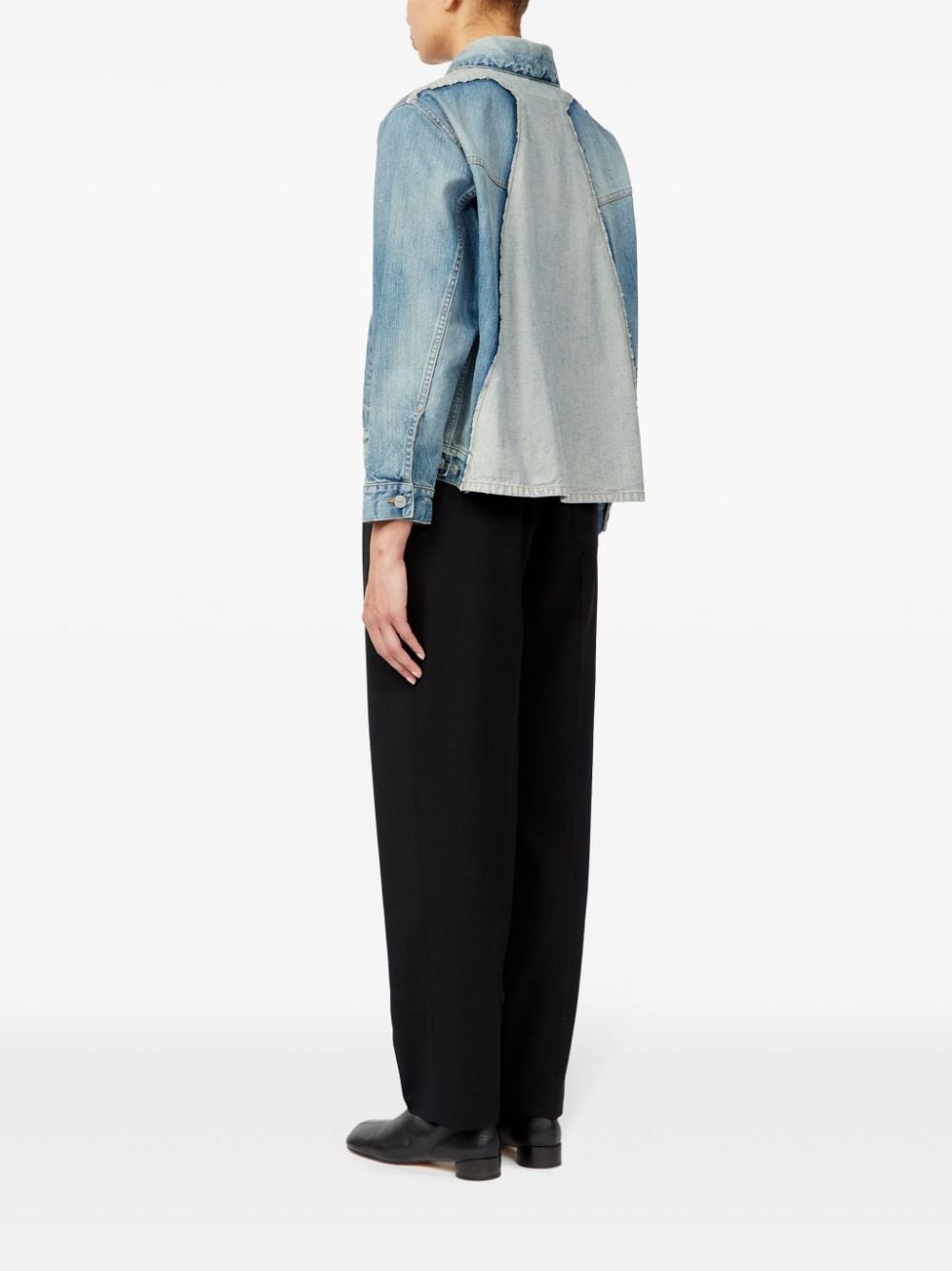 panelled jacket - 5