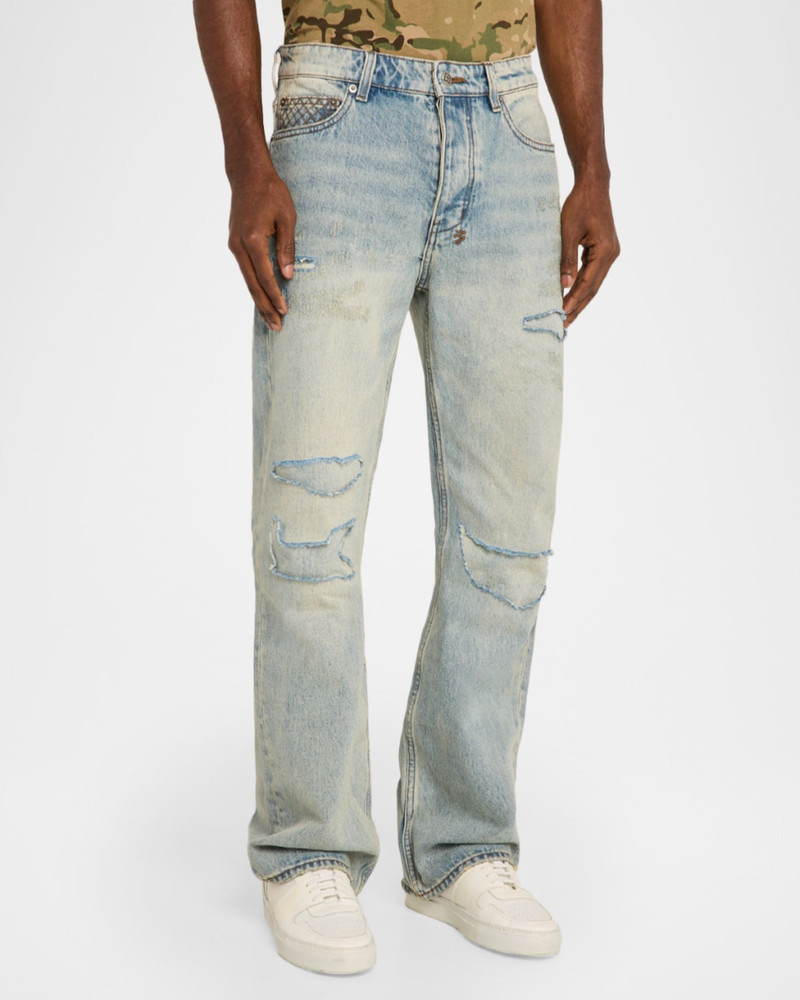 Men's Toro Seattle Distressed Bootcut Jeans 4