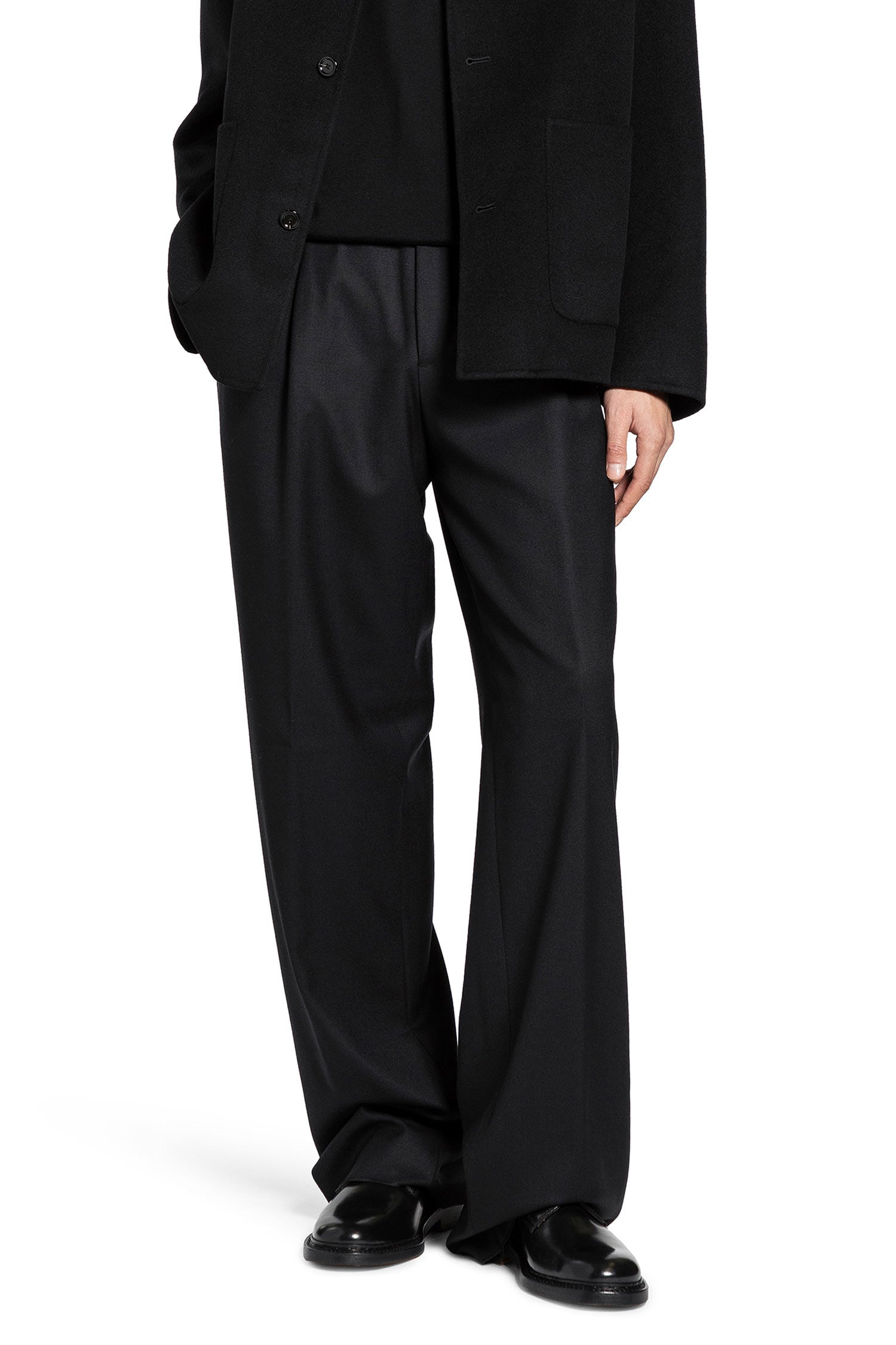 Lardini Man Black Trousers - 5