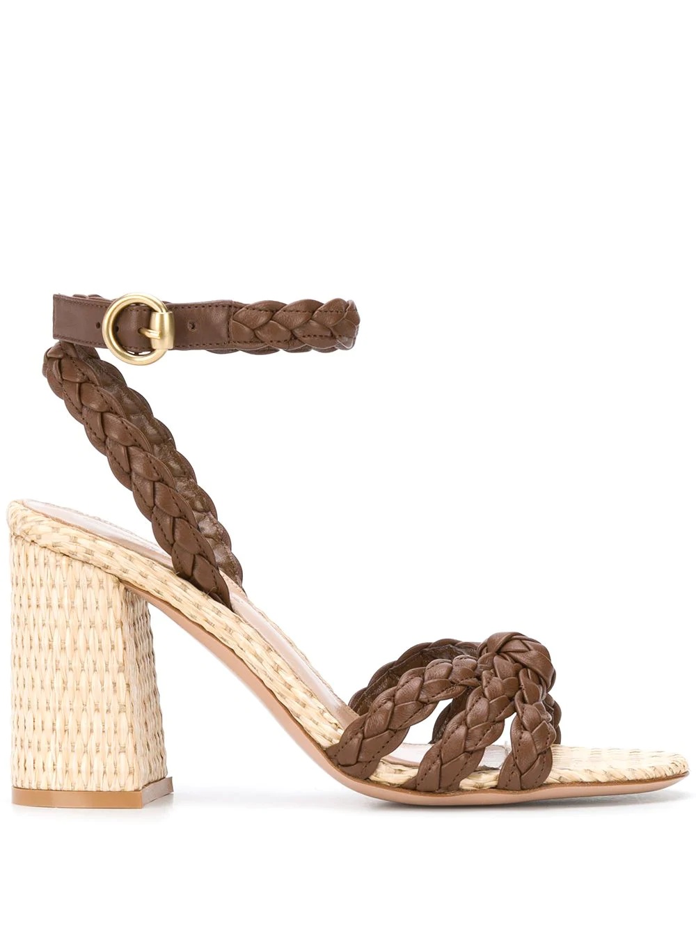 braided sandals - 1