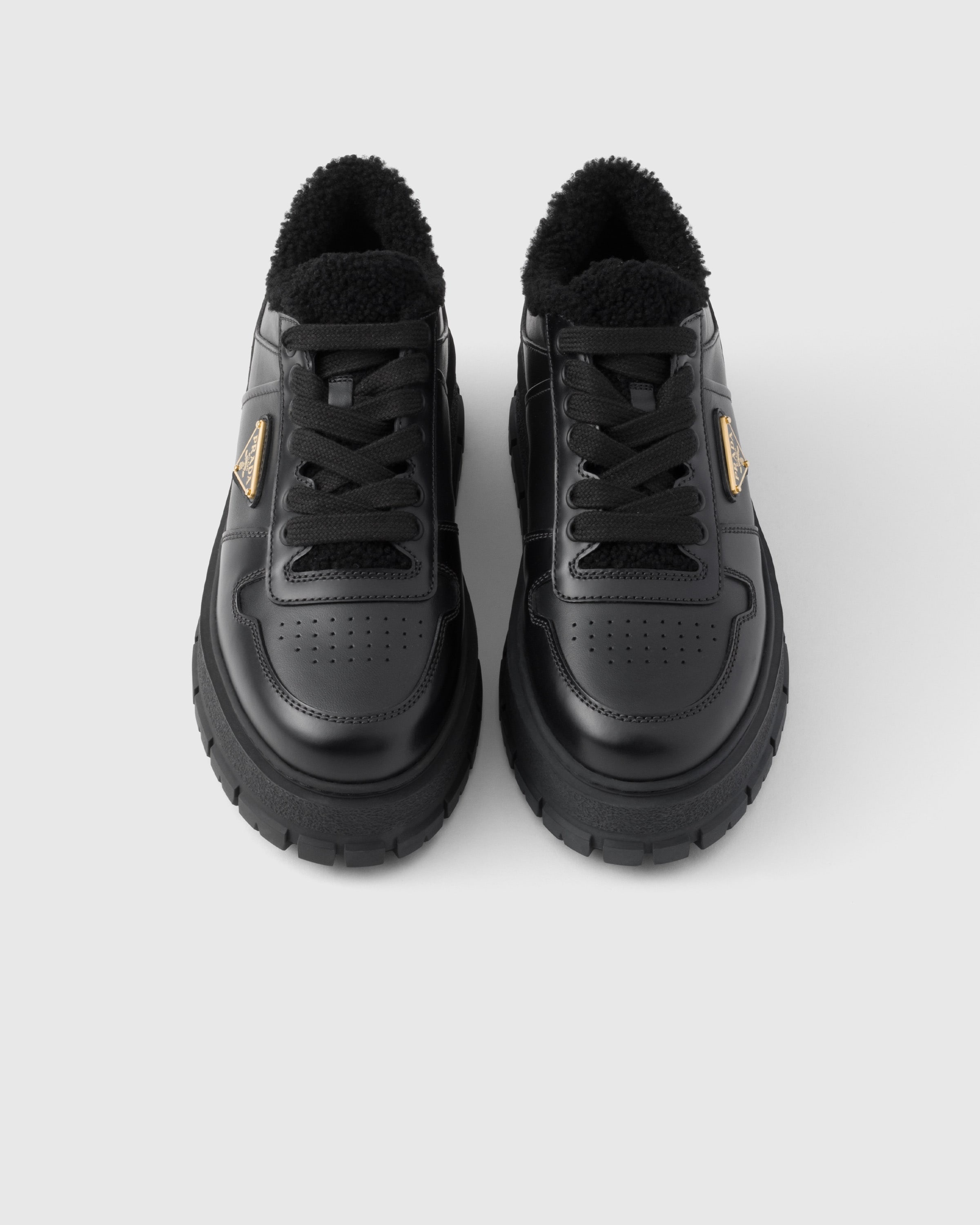 Leather sneakers - 3