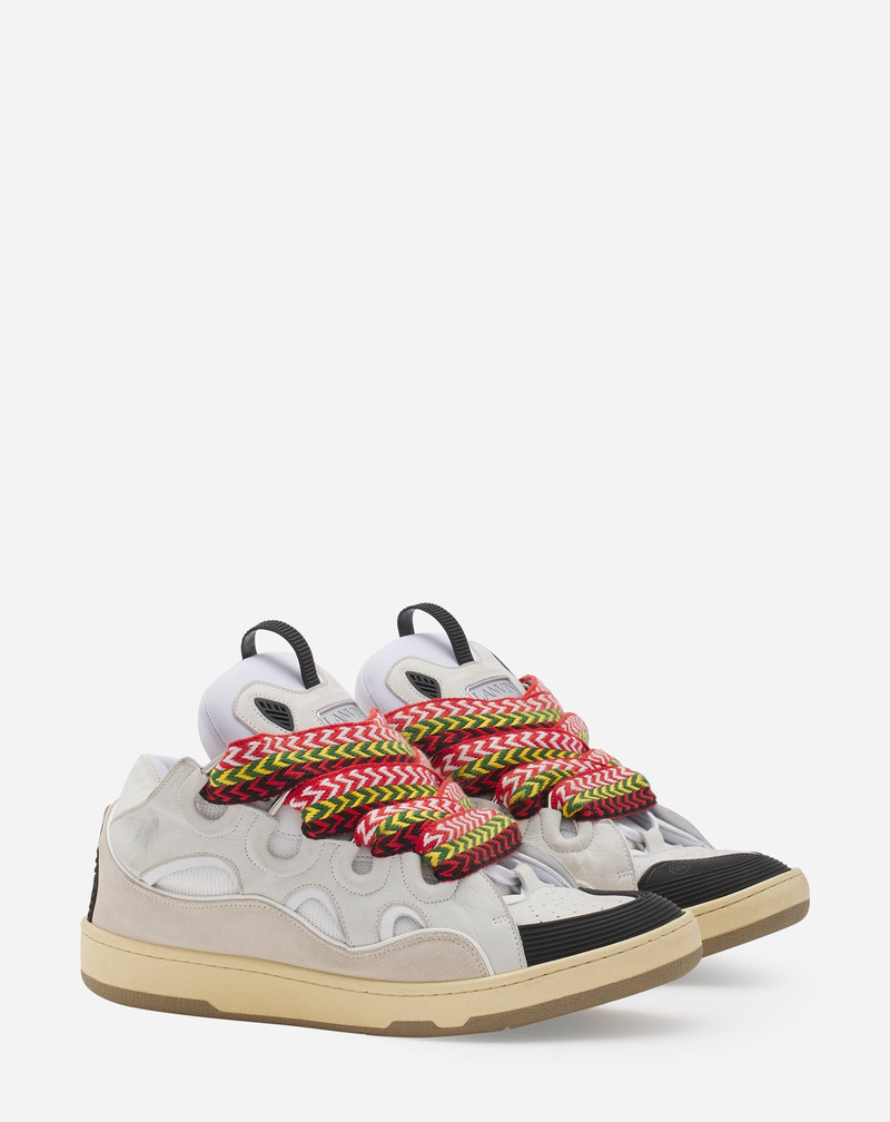 Lanvin LEATHER CURB SNEAKERS outlook