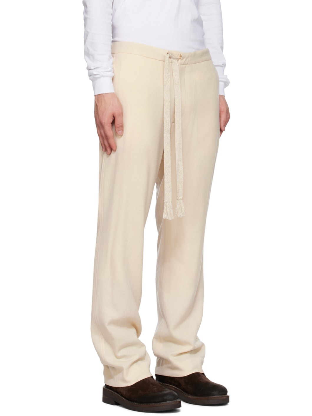 Off-White Viyella Easy Trousers - 2