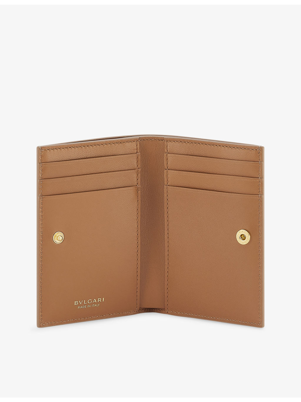 Serpenti Forever Folded Leather Card Holder - 2