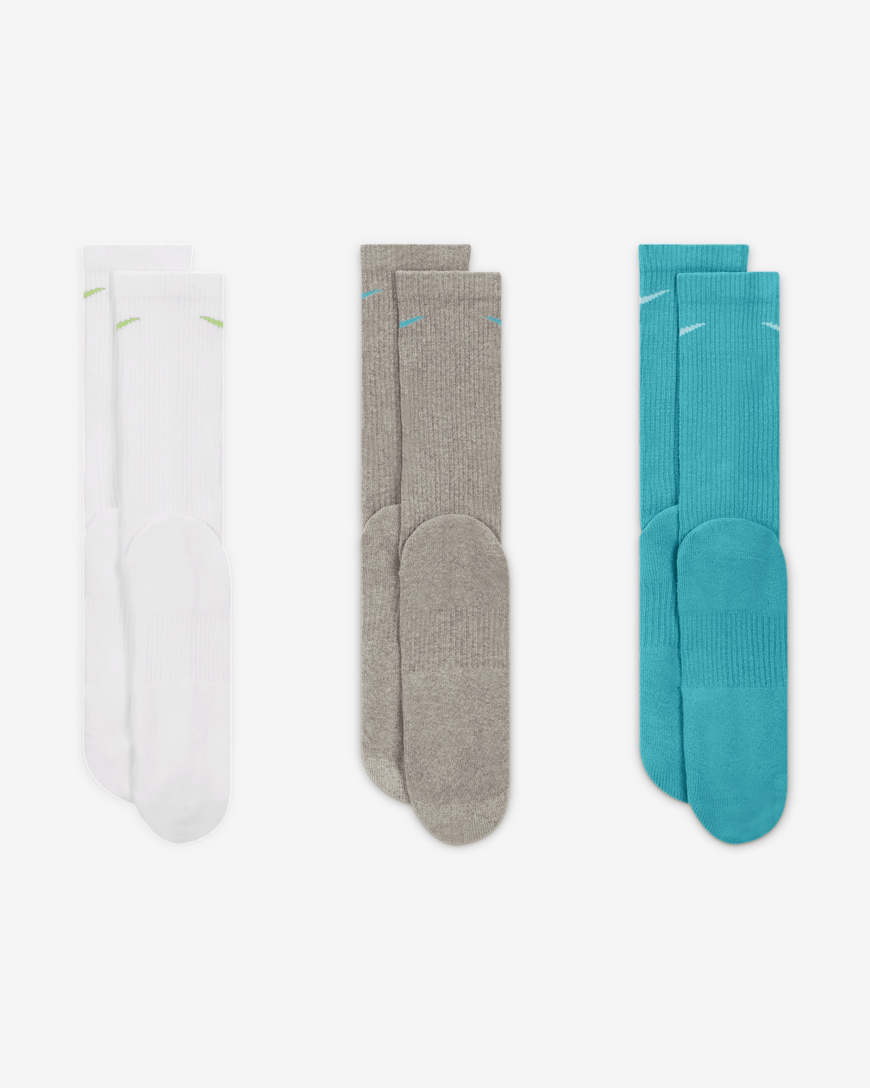 Nike Everyday Plus Cushioned Training Crew Socks (3 Pairs) - 3