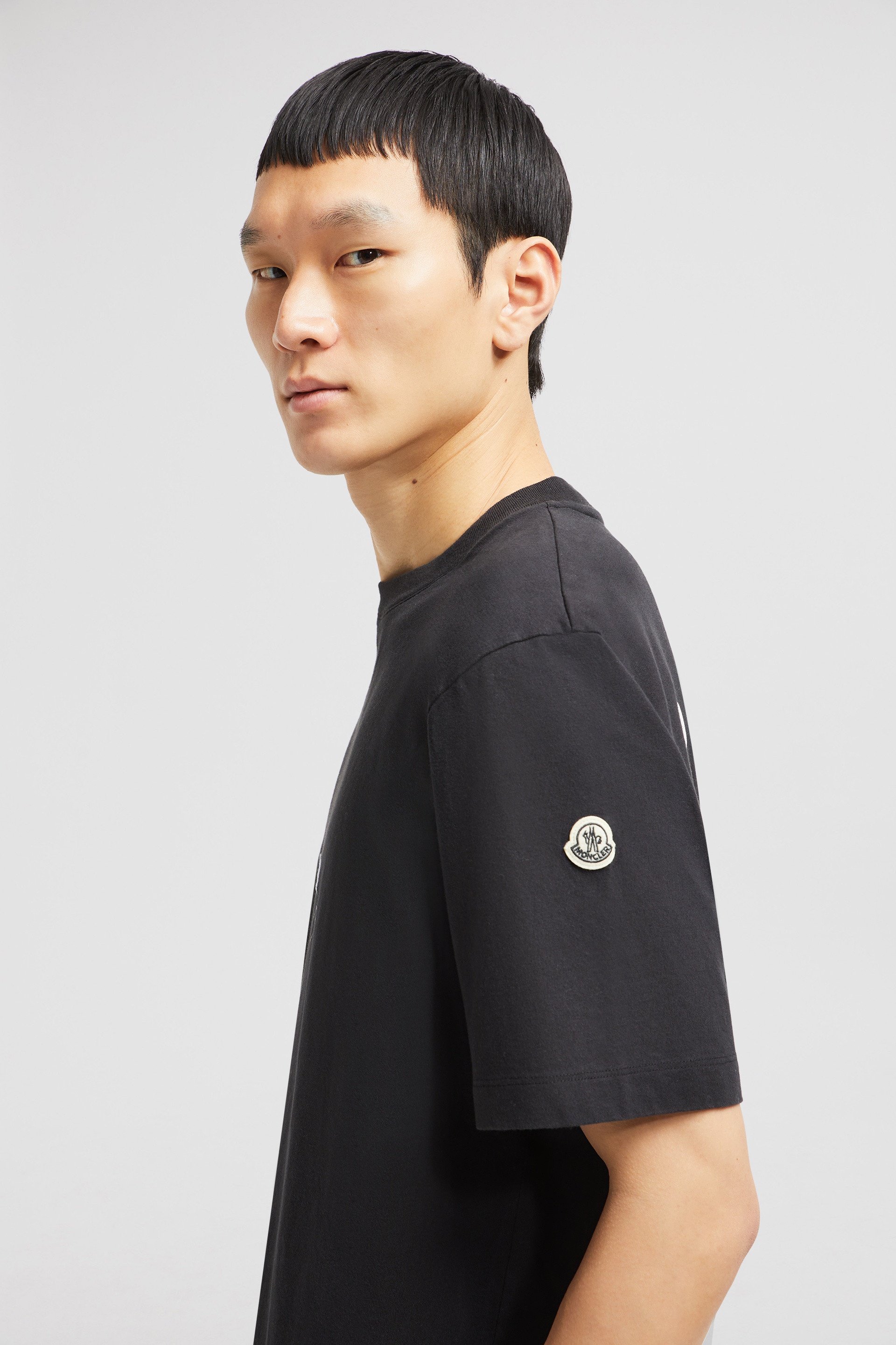 Moncler x FRGMT Cartoon Logo Cotton T-Shirt - 4