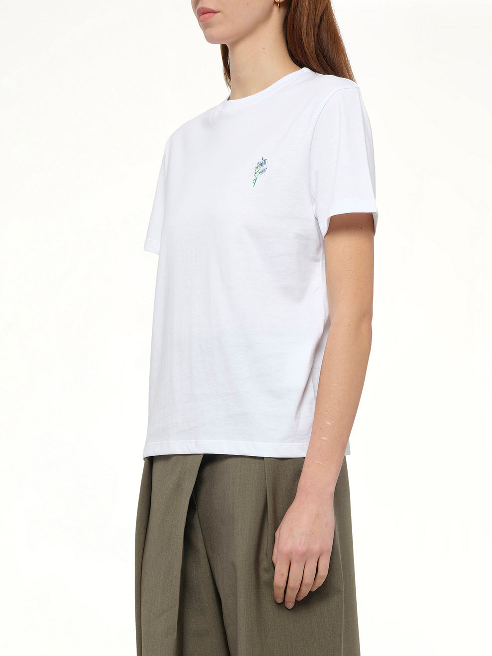 Relaxed Fit T-Shirt in White - 3