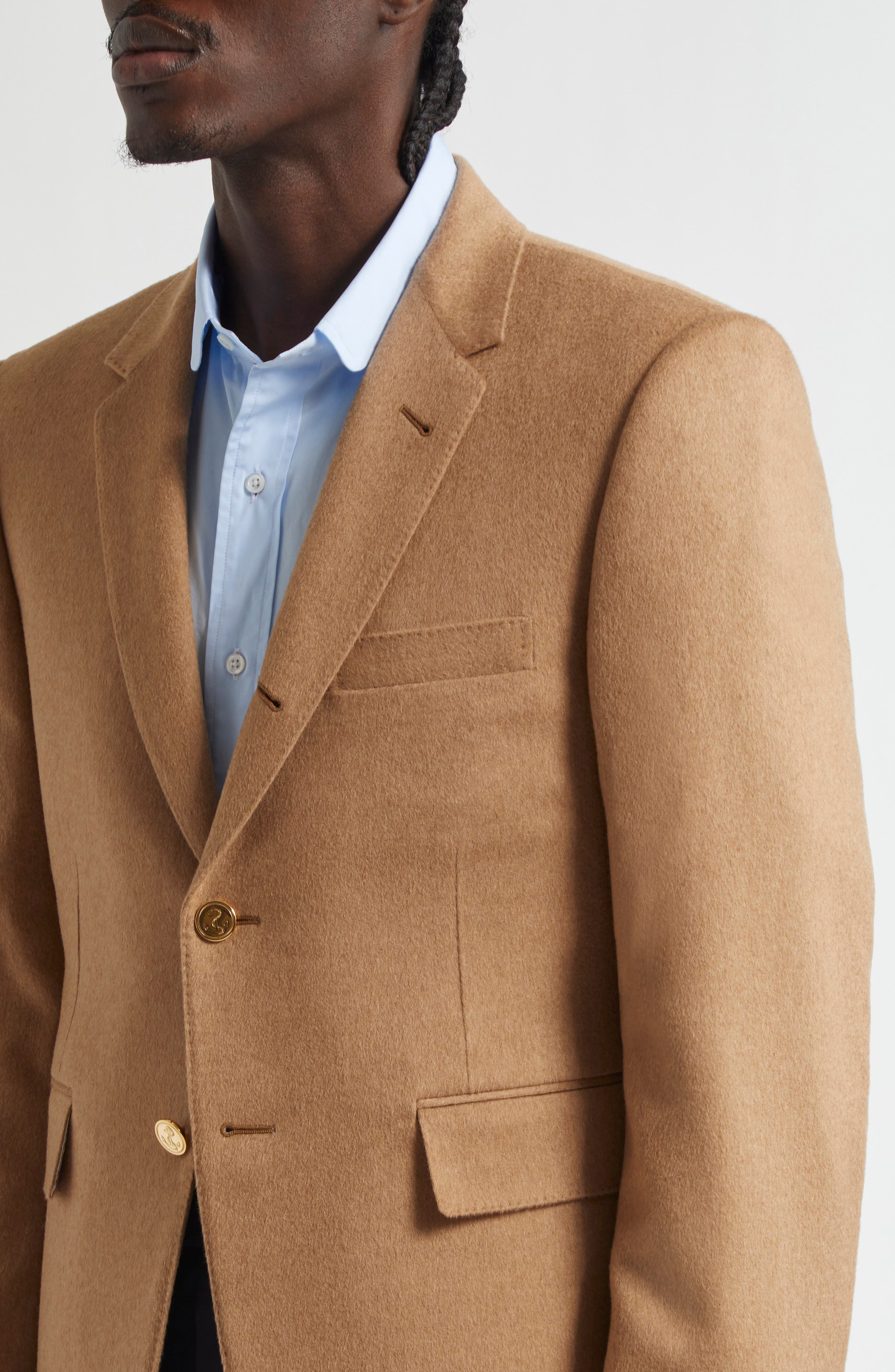 Thom Browne Fit 1 Classic Camel Hair Sport Coat at Nordstrom - 5
