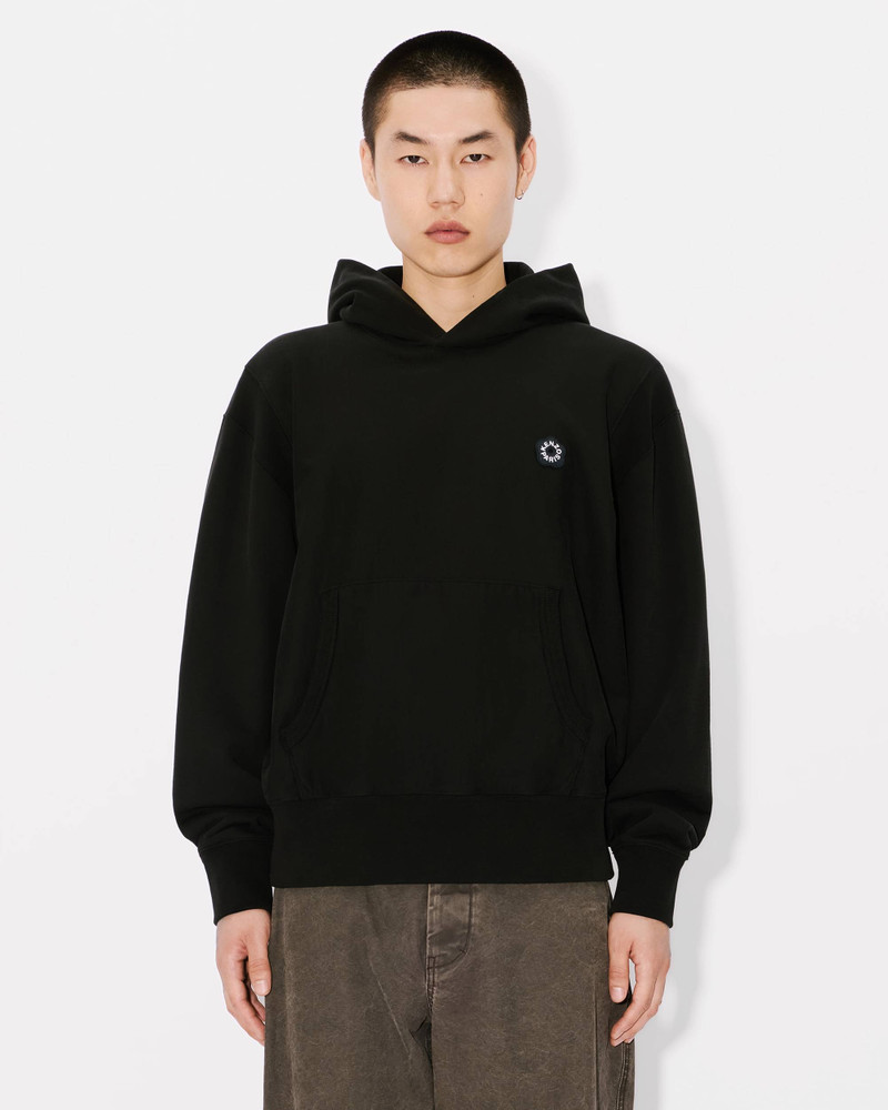 'Boke Flower 2.0' embroidered hoodie in cotton 3
