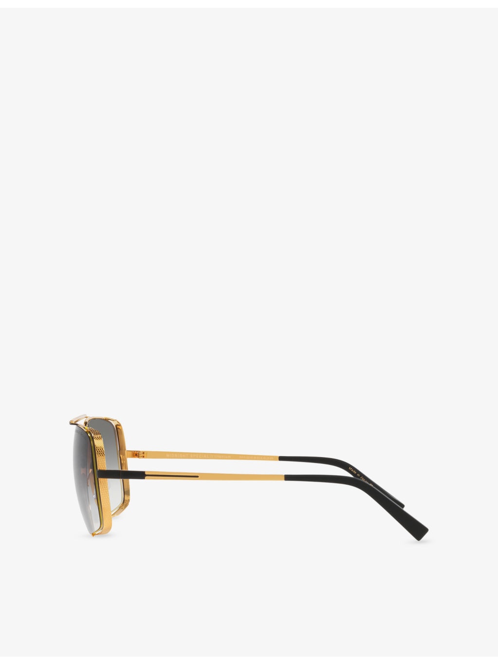 D4000449 MIDNIGHT SPECIAL DRX 2010 Square-Frame Titanium Sunglasses - 3