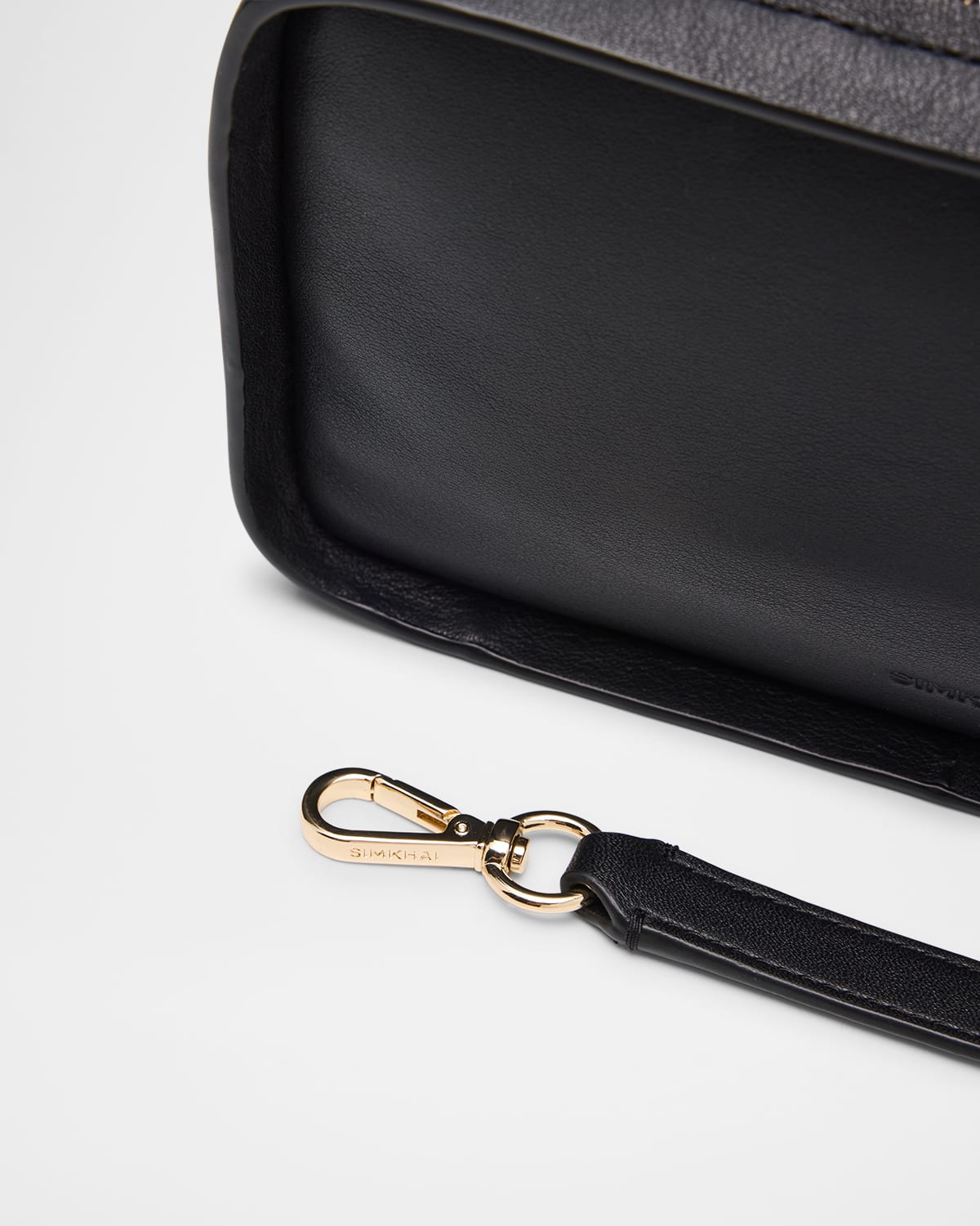 Amaya Studded Calf Leather Camera Bag - 5