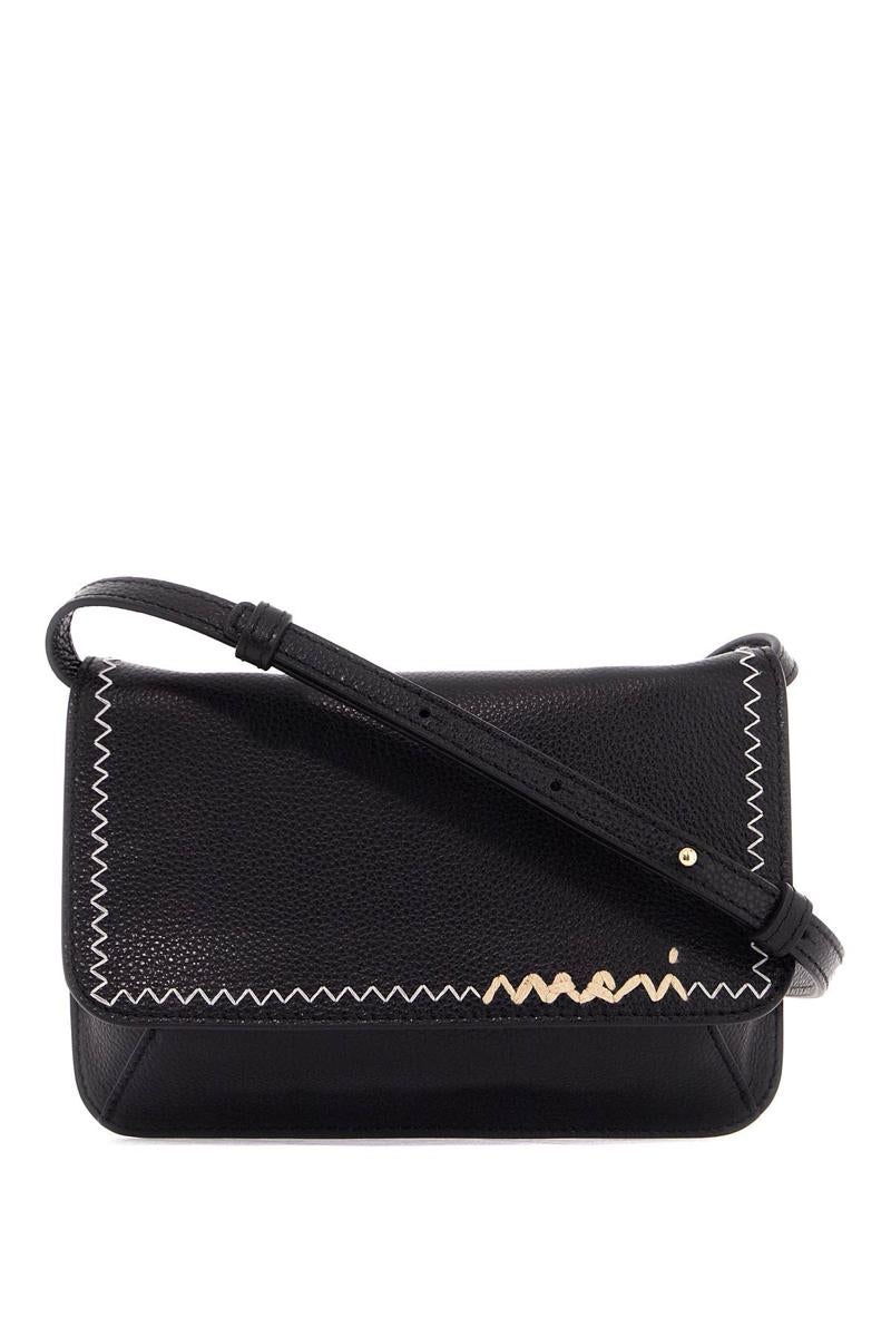 Marni Flap Trunk Shoulder Bag With - 1