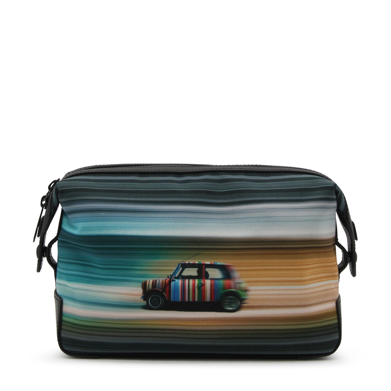 multicolour canvas pouch bag - 1