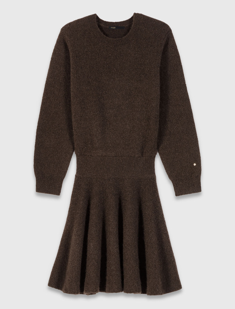 Mini yak blend dress 1