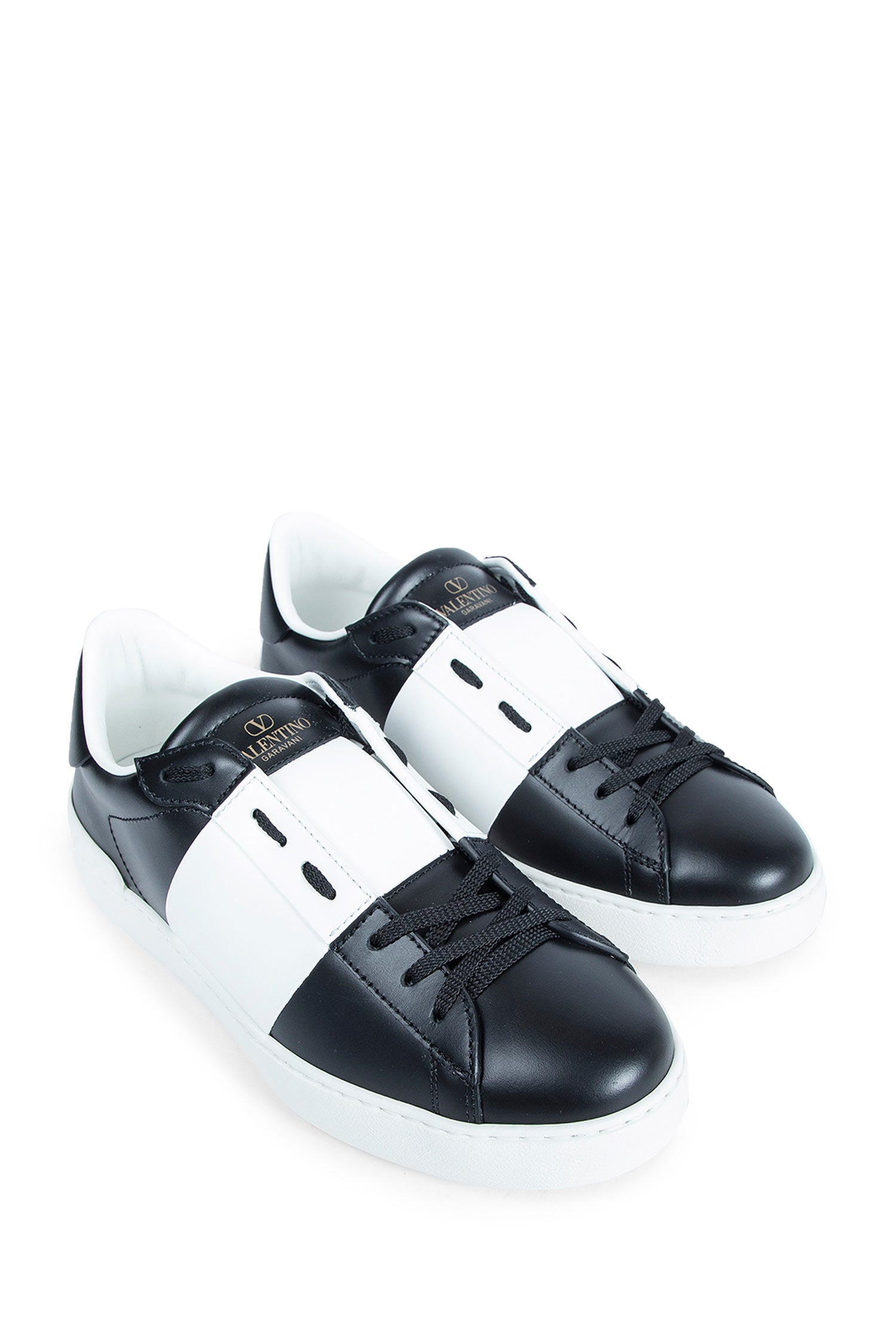 Open Sneakers In Leather - 6