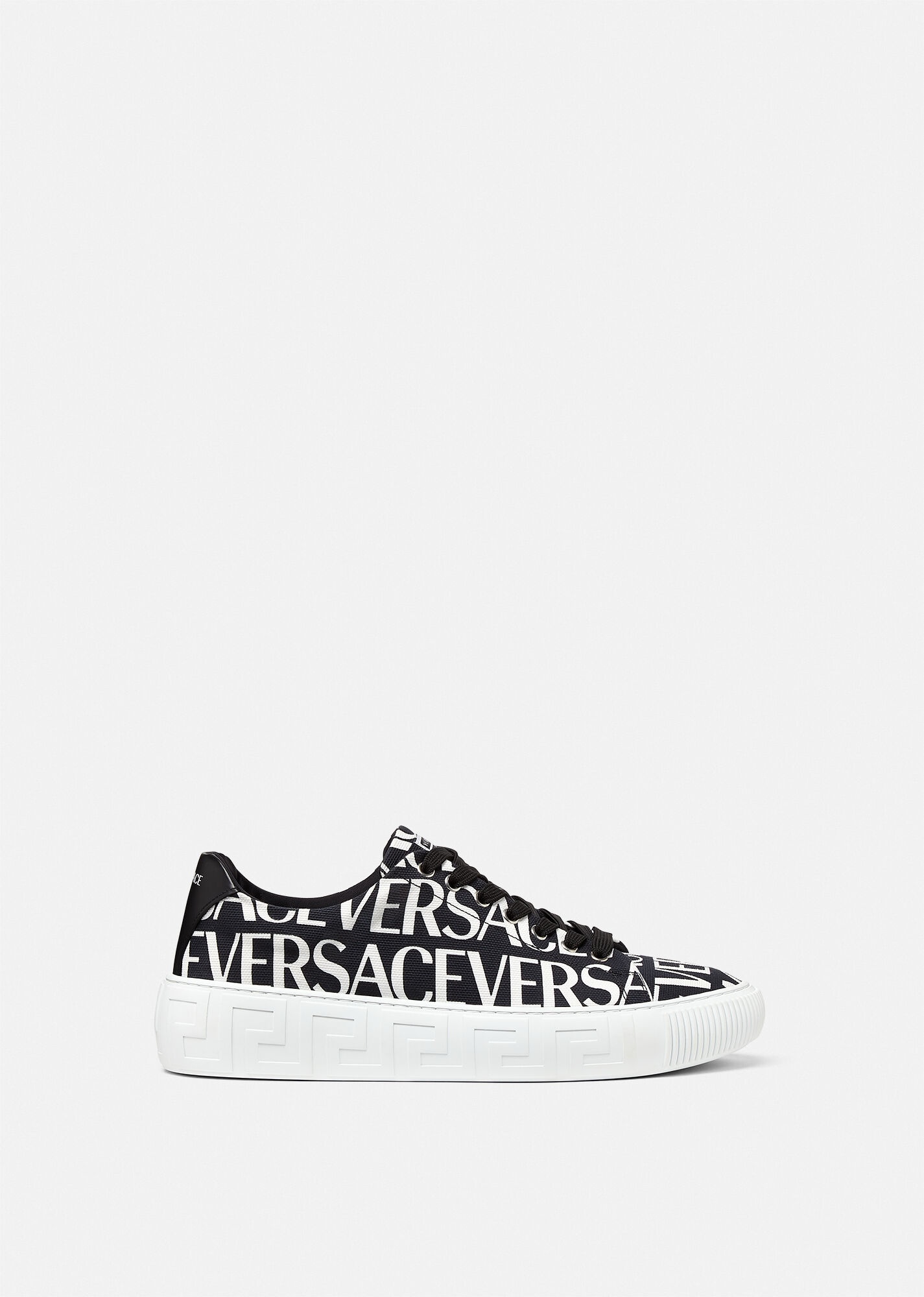 Versace Allover La Greca Sneakers - 1