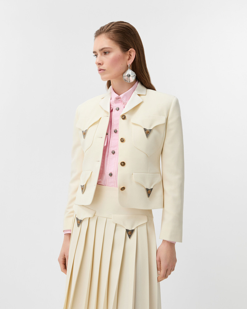 VERSACE Wool Jacket outlook