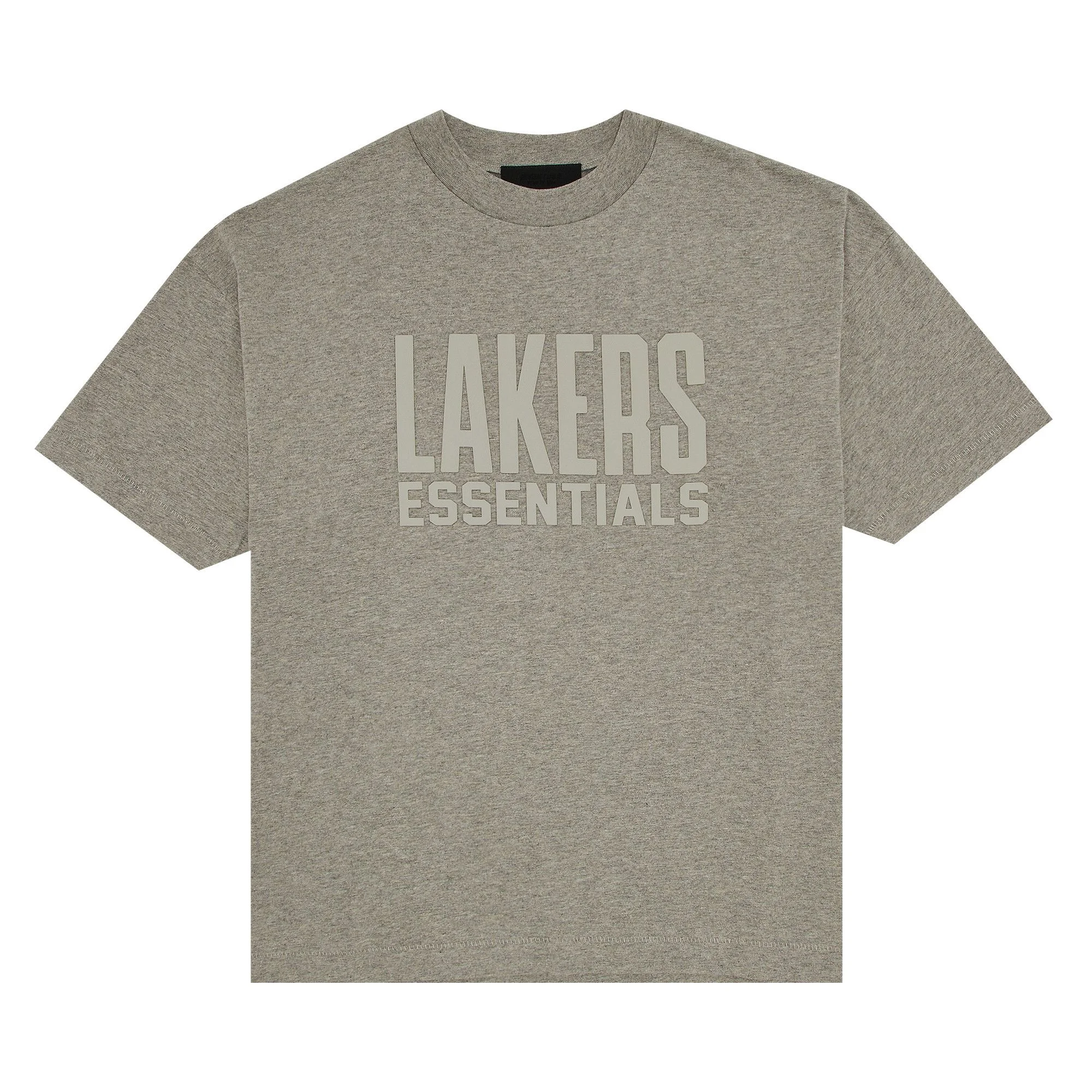 Fear of God Essentials x NBA Lakers Tee 'Warm Heather' - 1