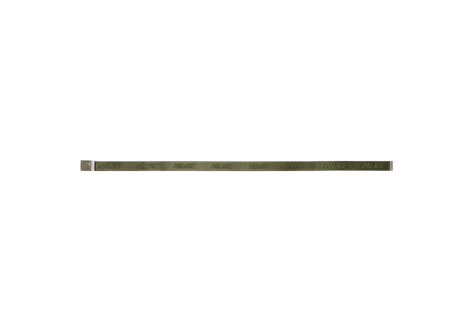 PALACE FONT SKATE BELT OLIVE - 2