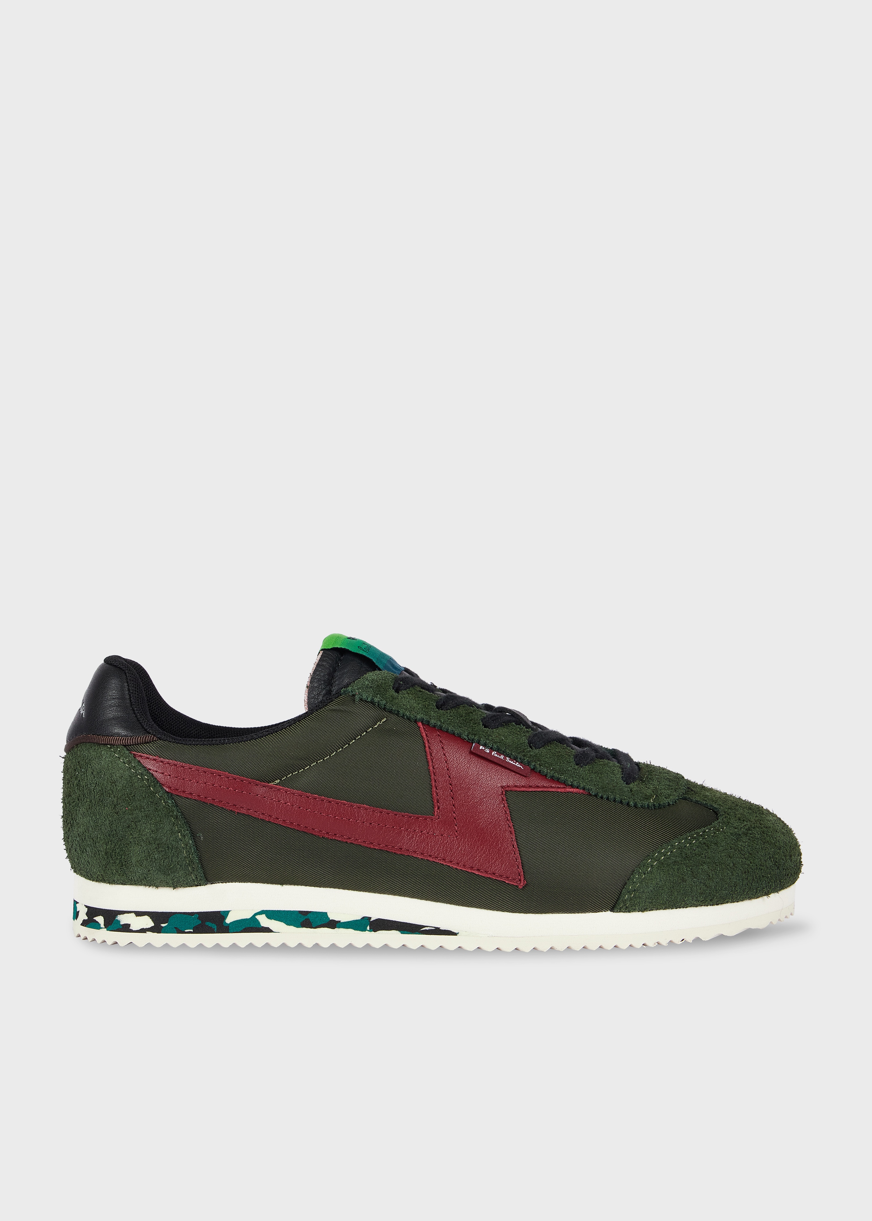 Dark Khaki 'Atlanta' Trainers - 1