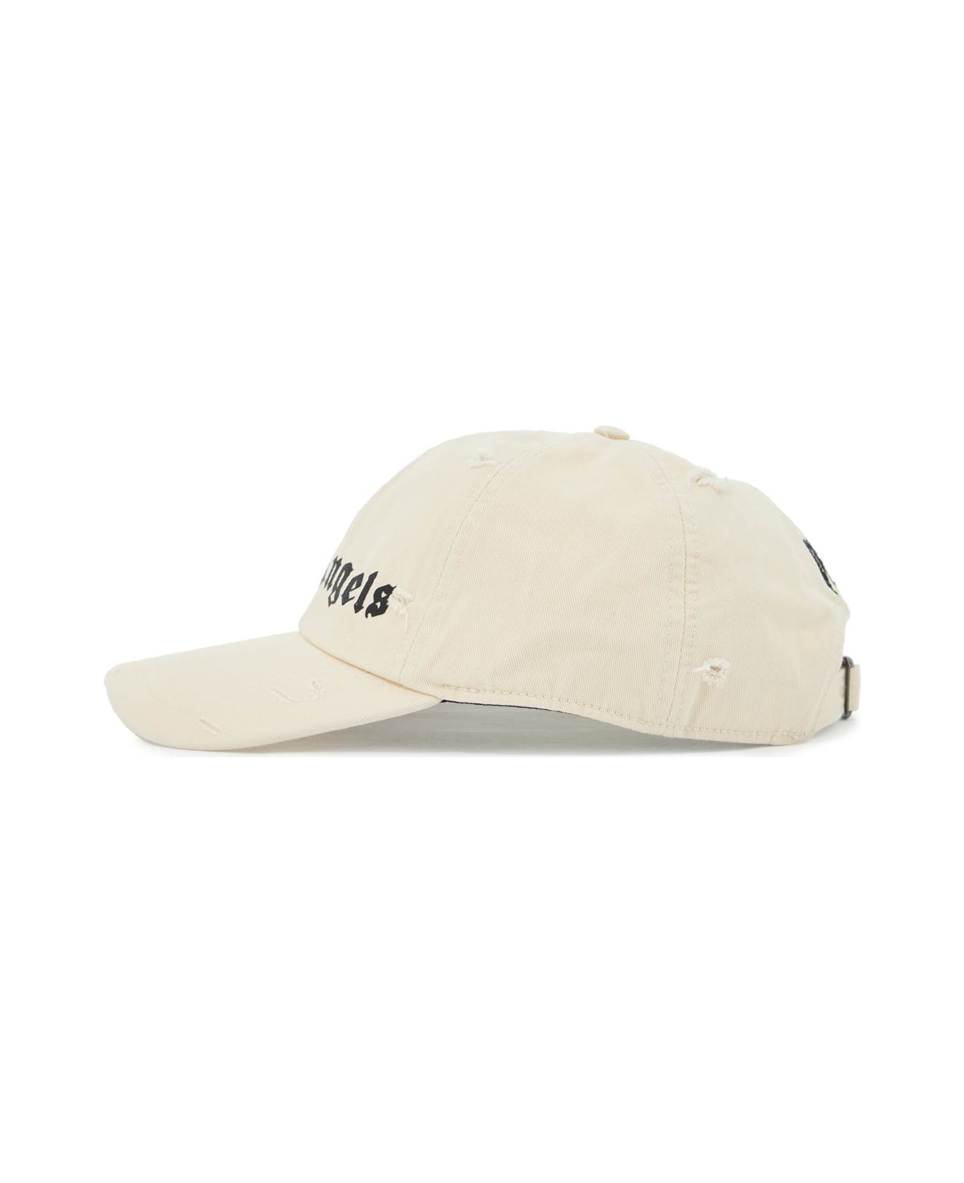 Distressed Baseball Cap With Logo - 4