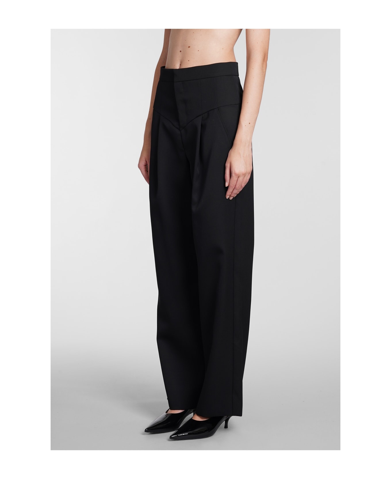 Staya Wool Trousers - 4