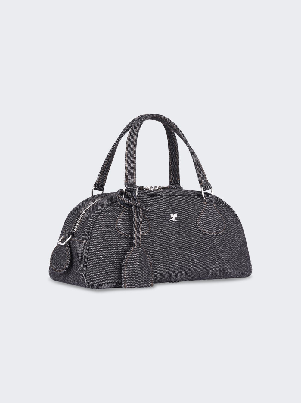 Friday Denim Bowling Bag Dark Heather Grey - 4