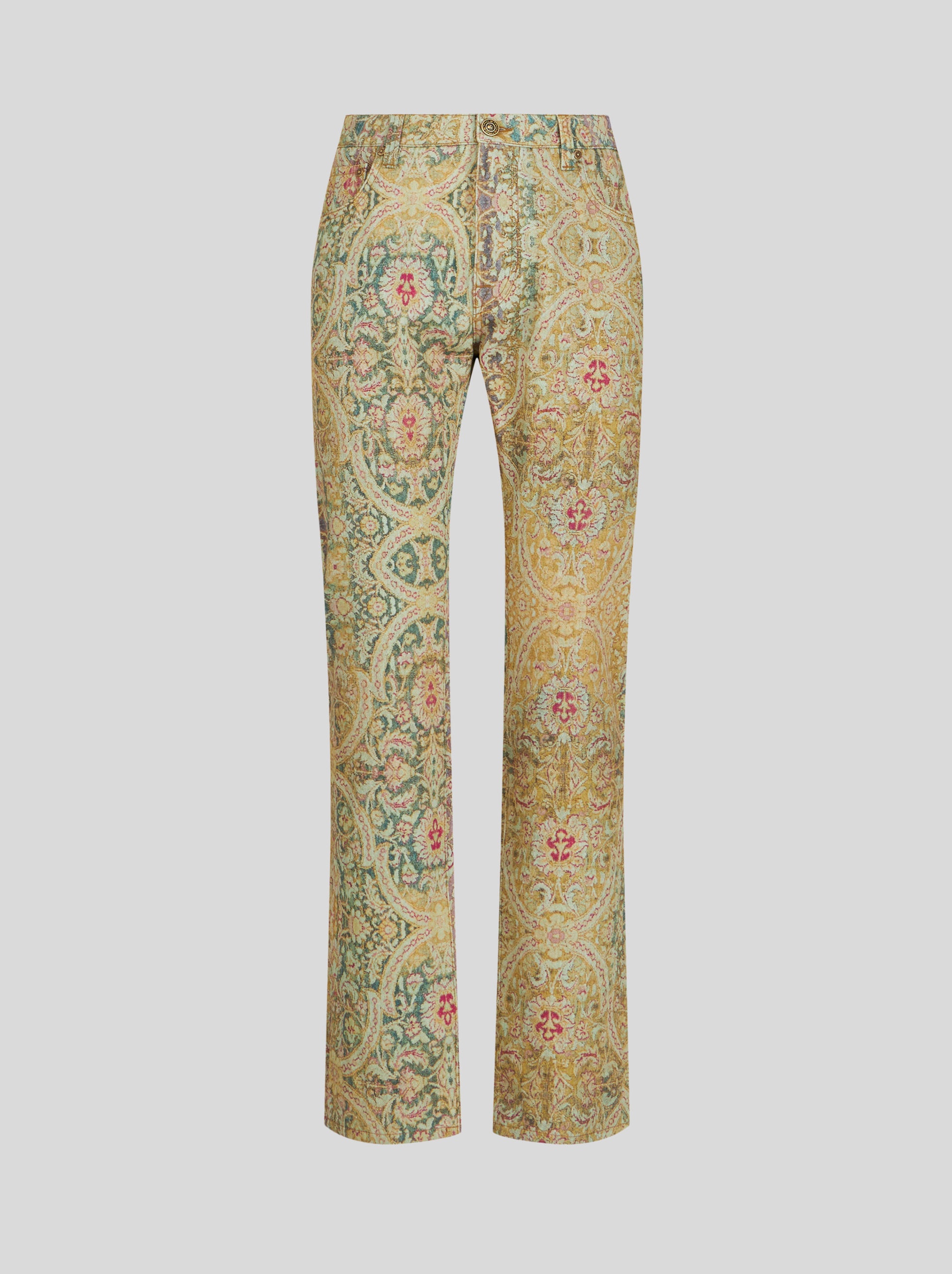JEANS WITH DIGITAL CARPET PRINT - 1