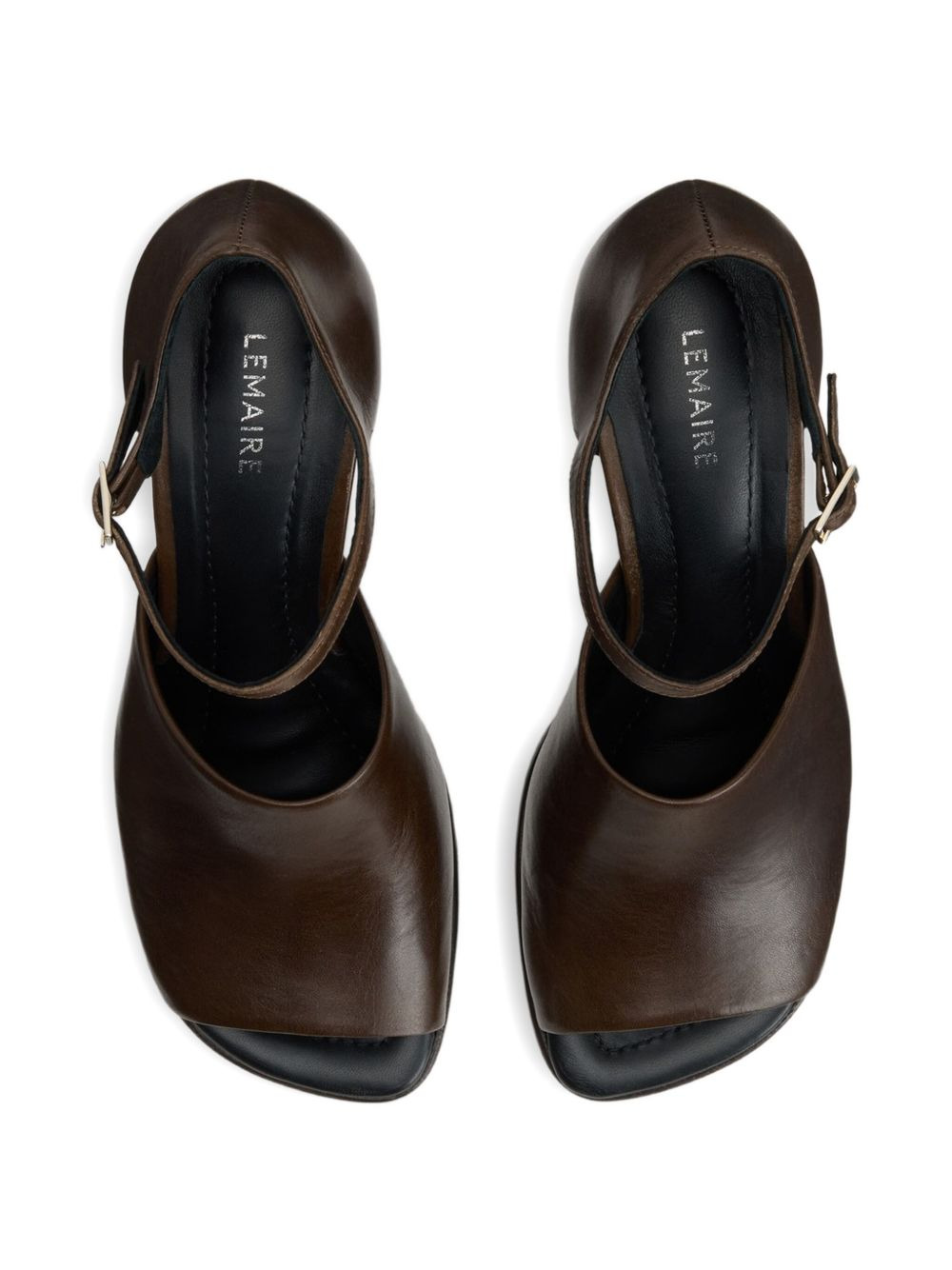 80mm open-toe block-heel sandals - 3