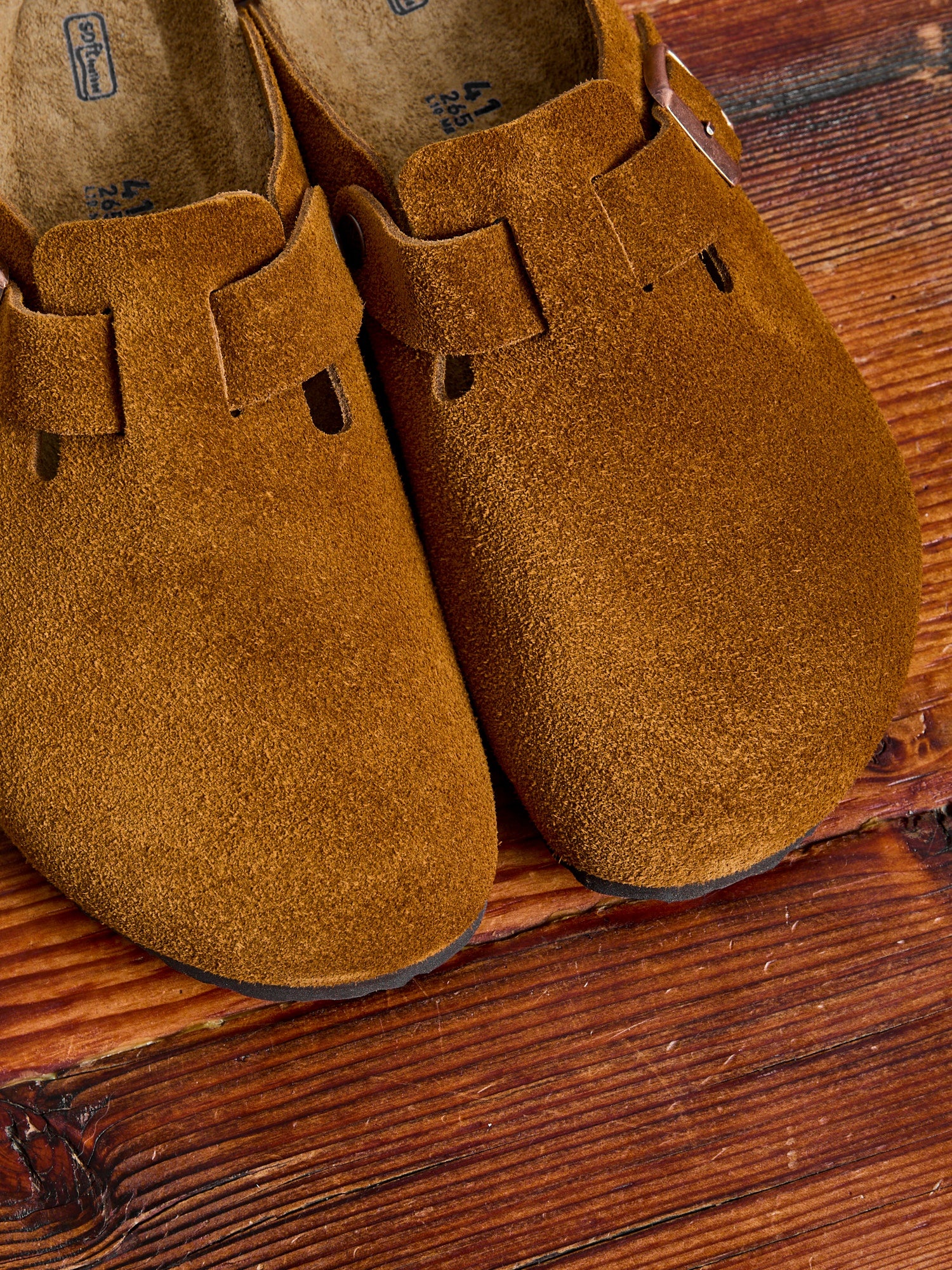 Boston Clog in Suede Mink - 4