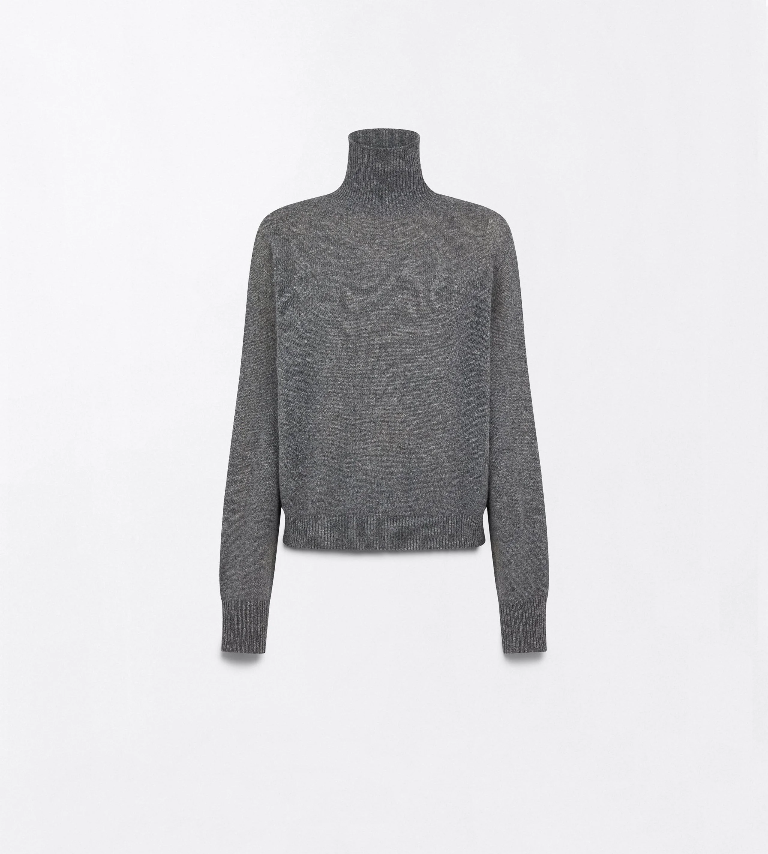 SEAMLESS CASHMERE TURTLENECK - 1