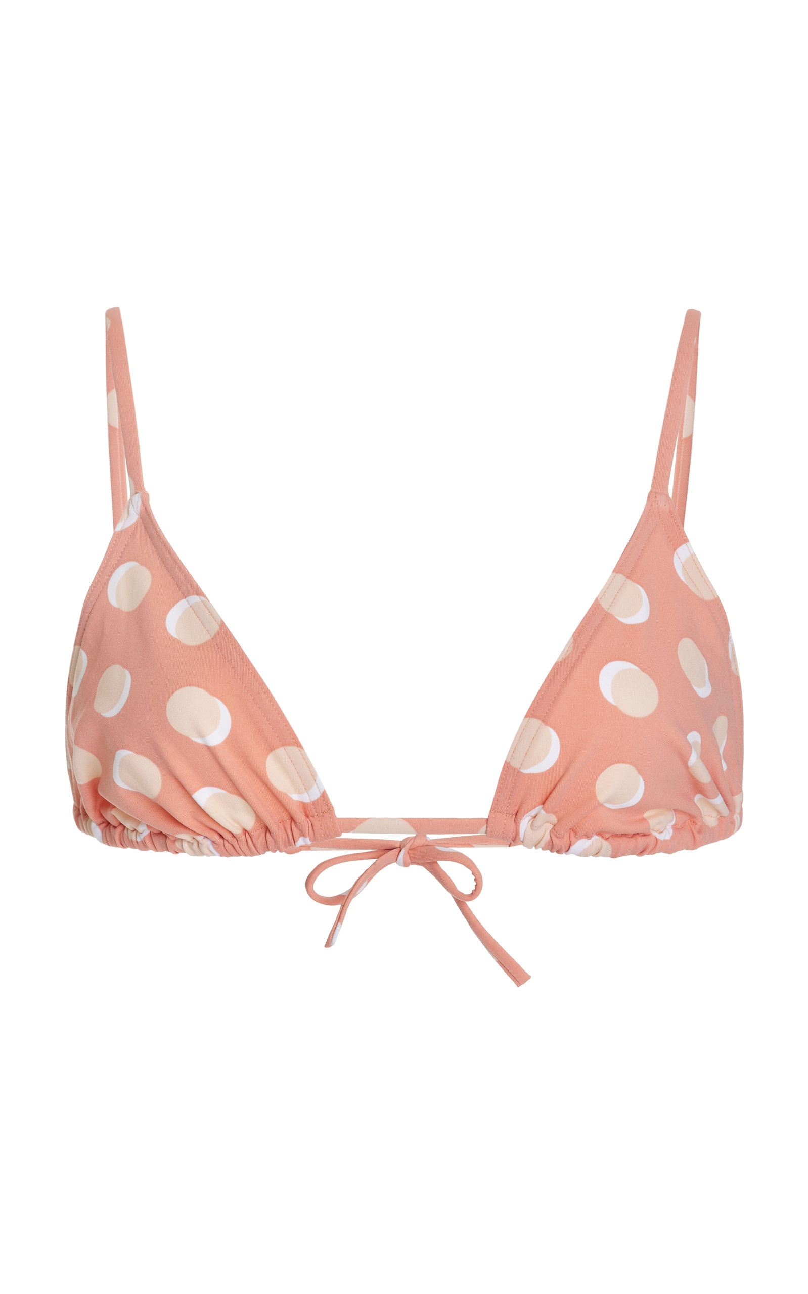 Nocturne Lune Printed Bikini Top pink - 1