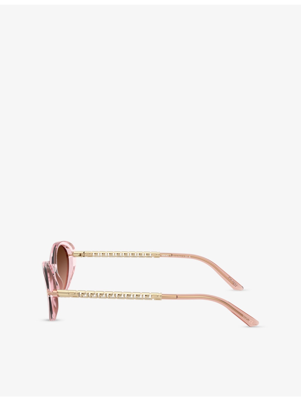 VE4469 Oval-Frame Acetate And Metal Sunglasses - 3