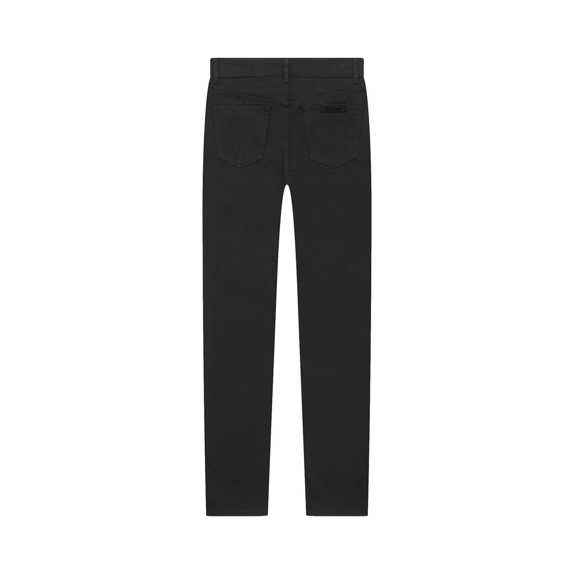 Fear of God Essentials 5 Pocket Jean 'Black' - 2