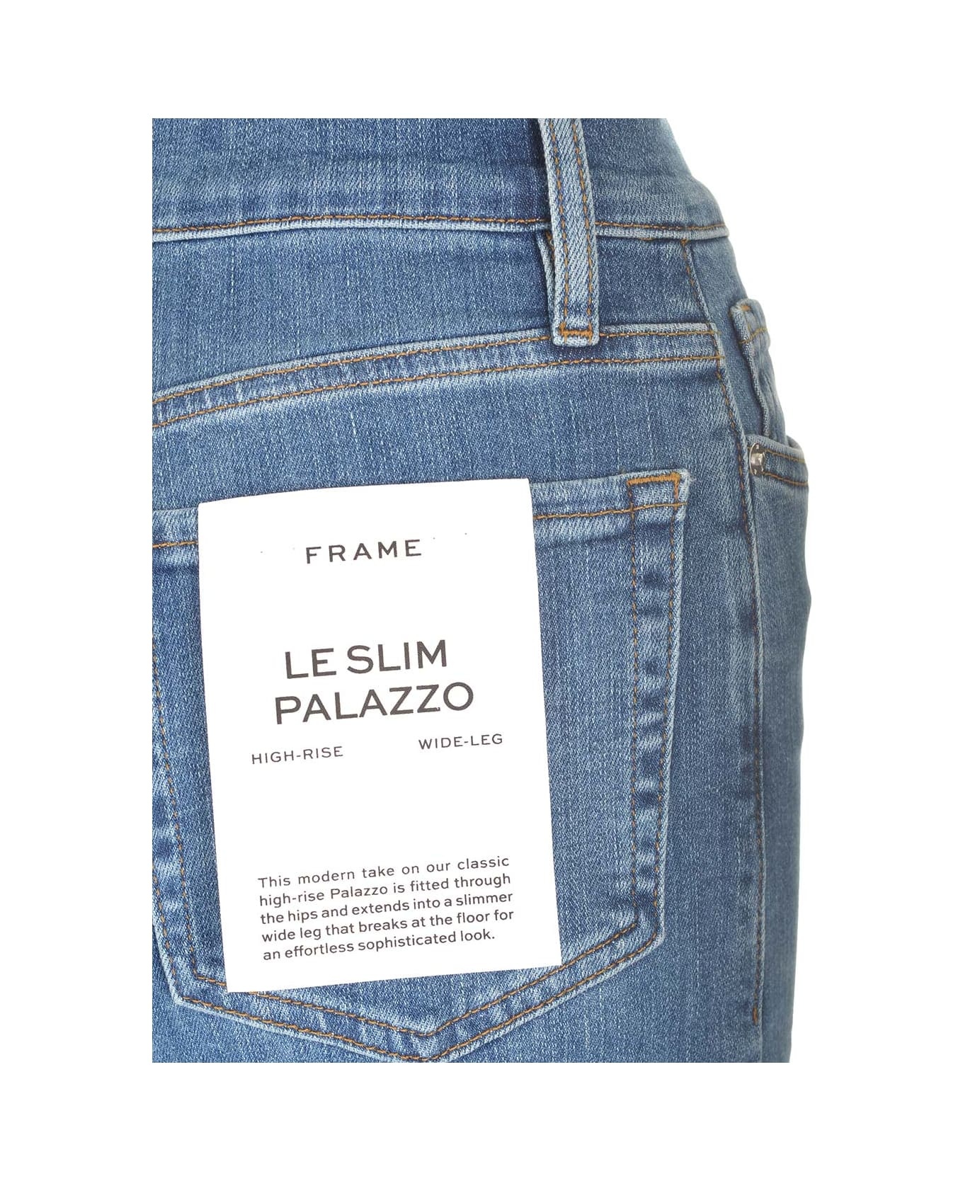 'le Slim Palazzo' Jeans - 5