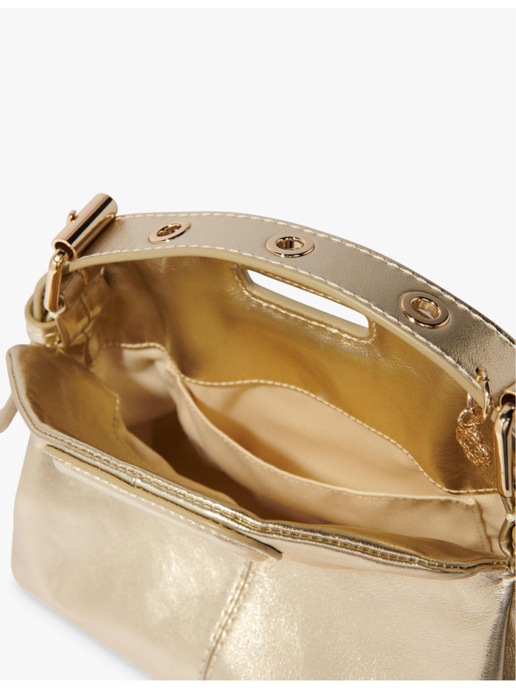 Miss M Mini metallic-leather shoulder bag - 4