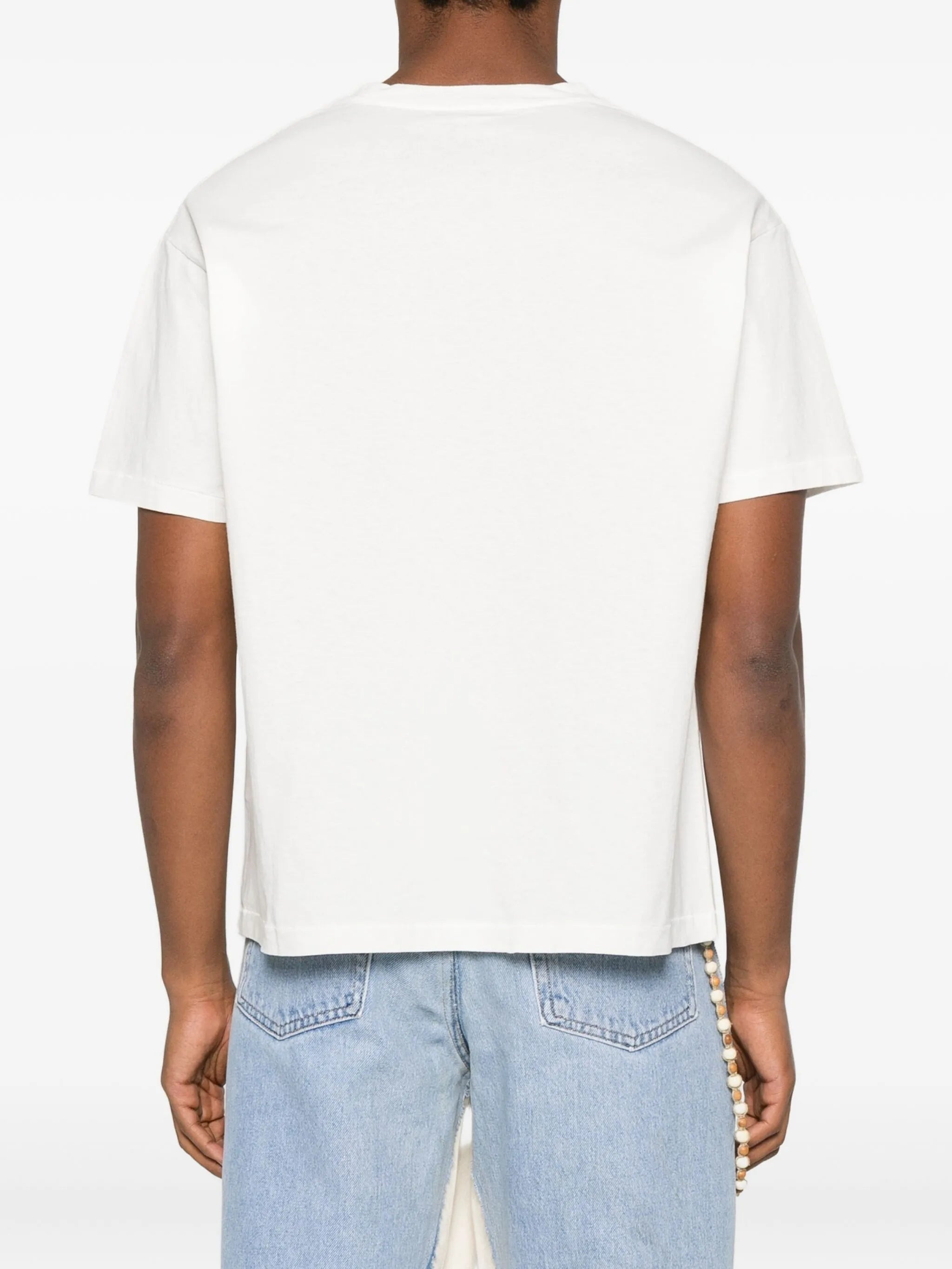 Bode Abstract-print Pocket T-shirt - 4